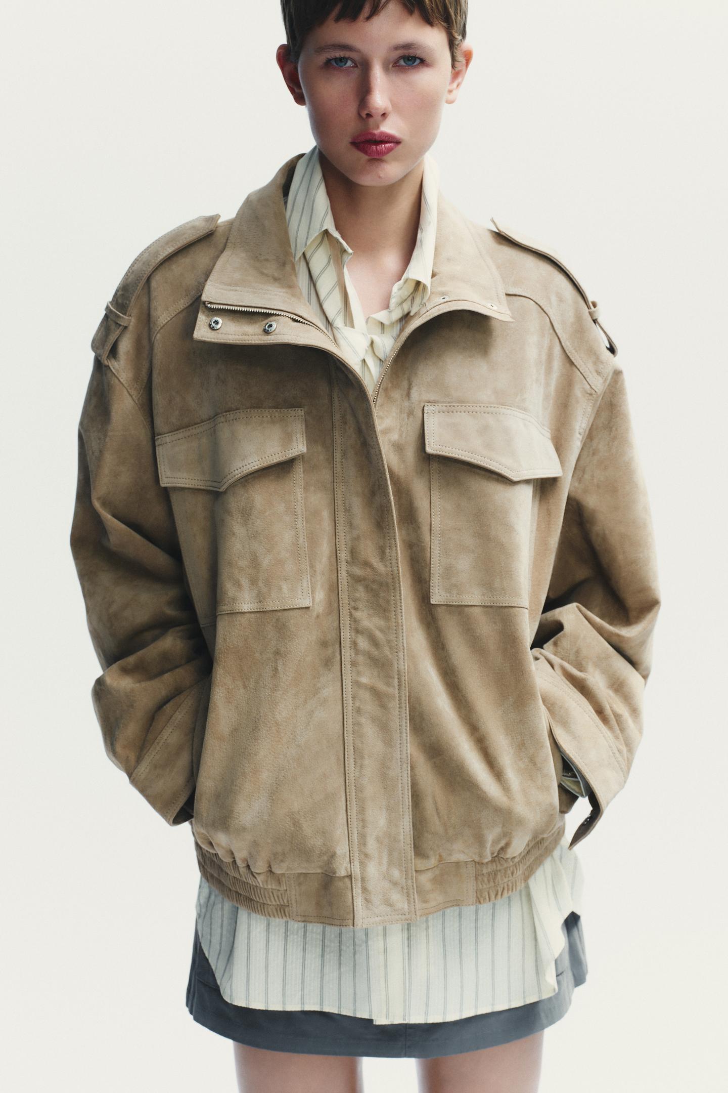KELSEY SUEDE LEATHER JACKET