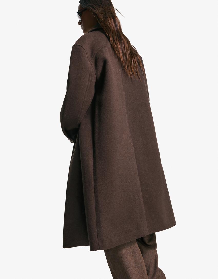 ASHBY LONG DROP-SHOULDER COAT