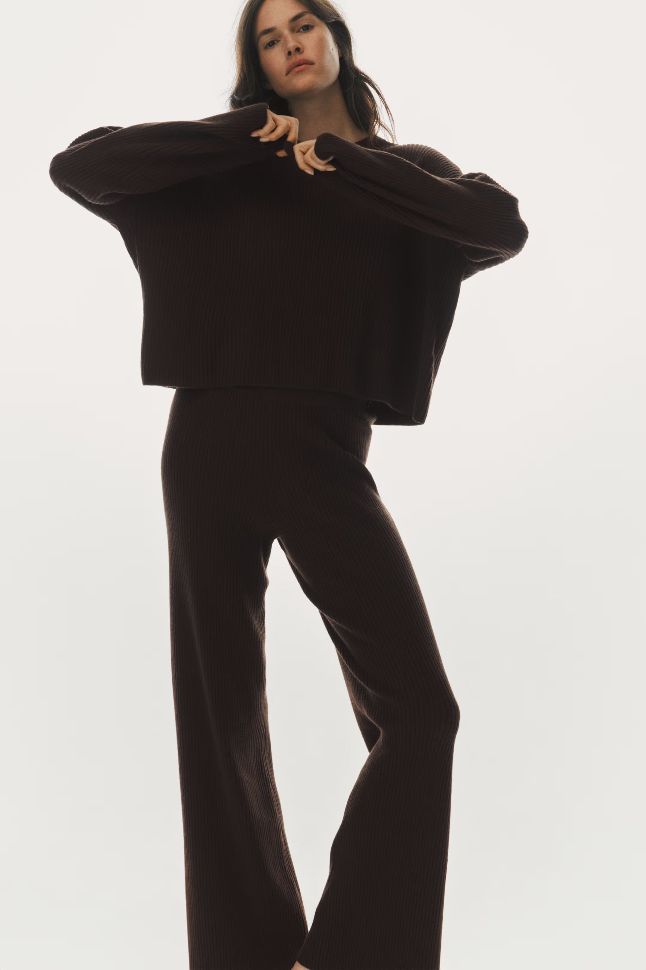 PASTILLE RIB KNITTED CO-ORD