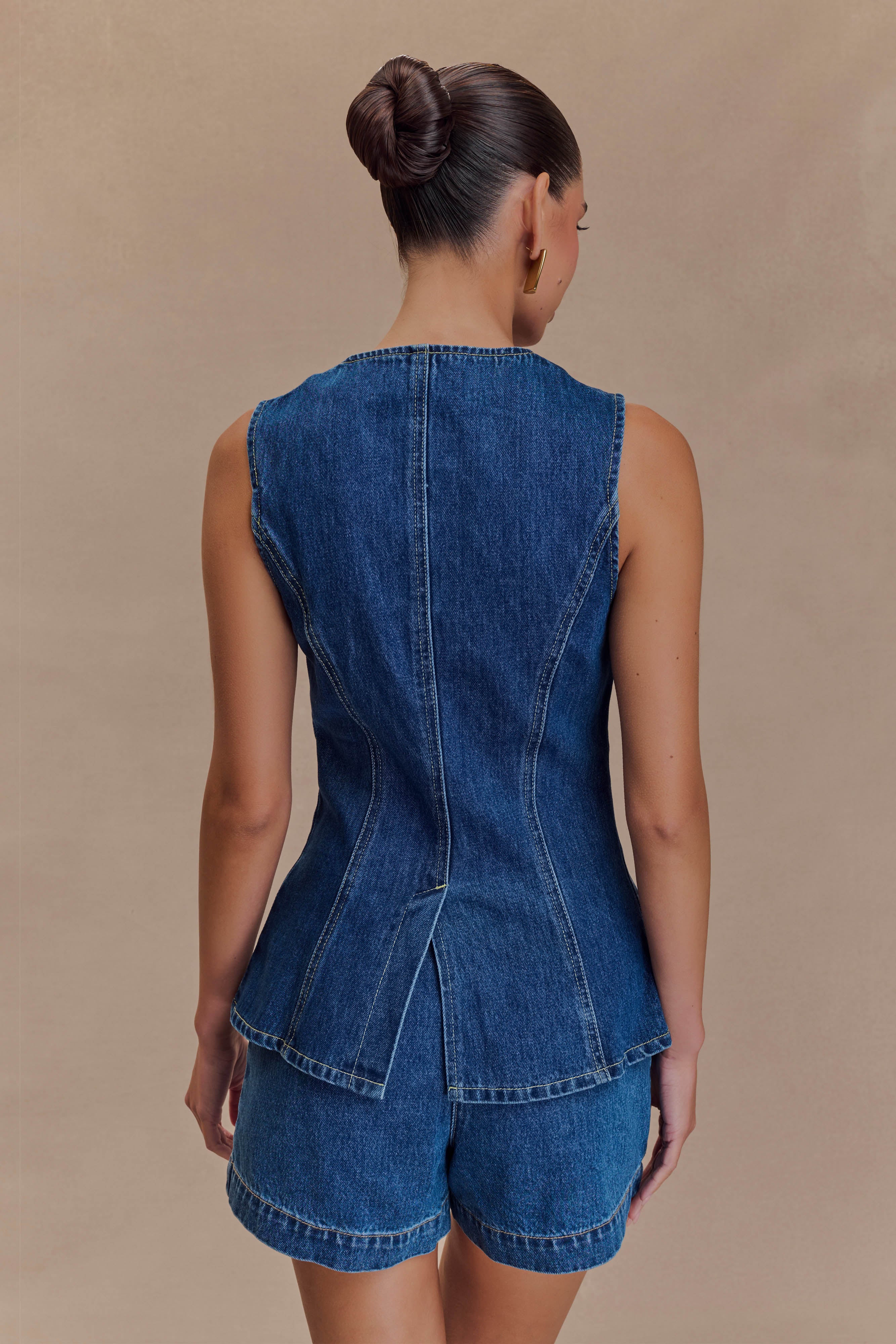 GABRIELLE DENIM SET