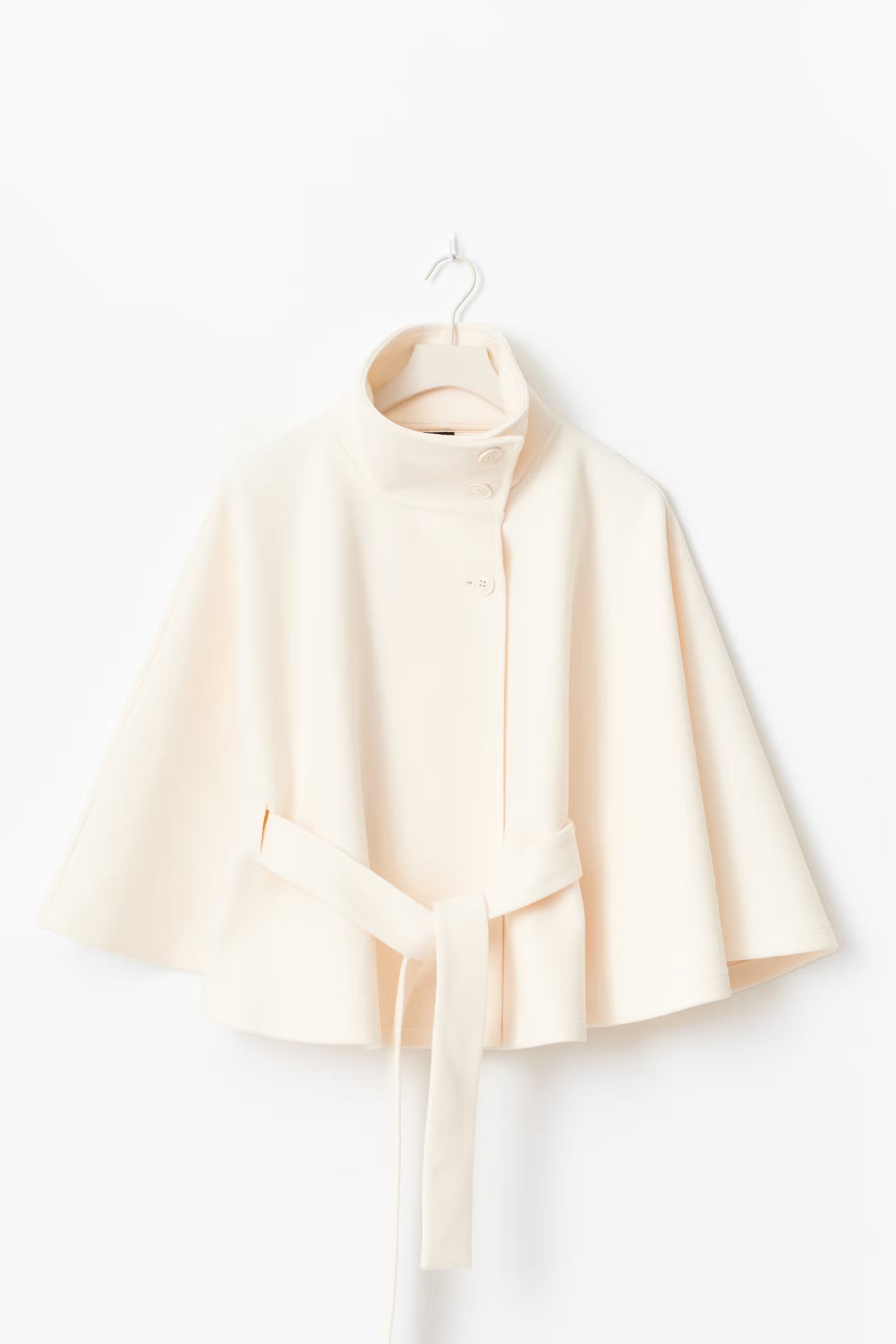 MARI BELT CAPE JACKET