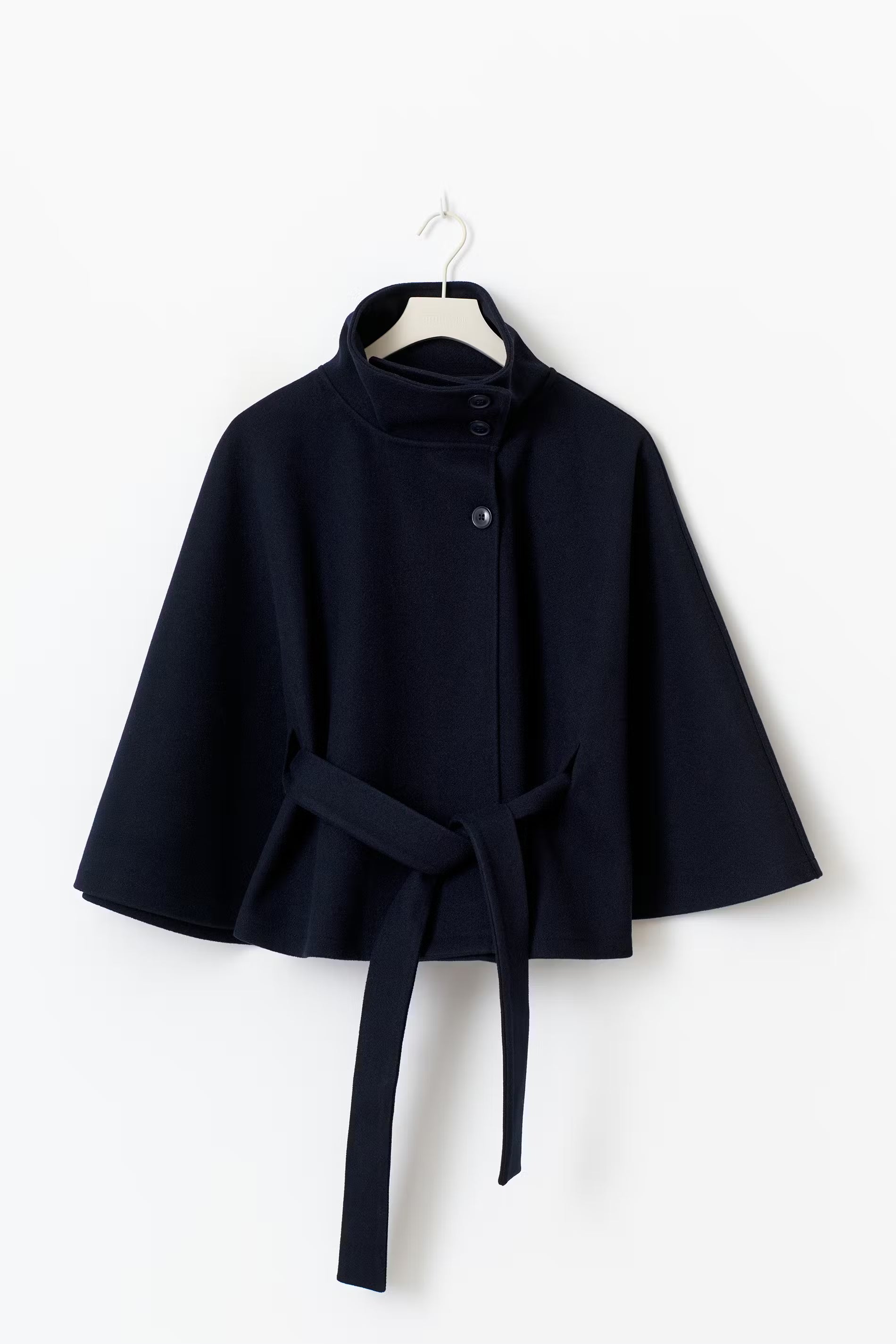 MARI BELT CAPE JACKET