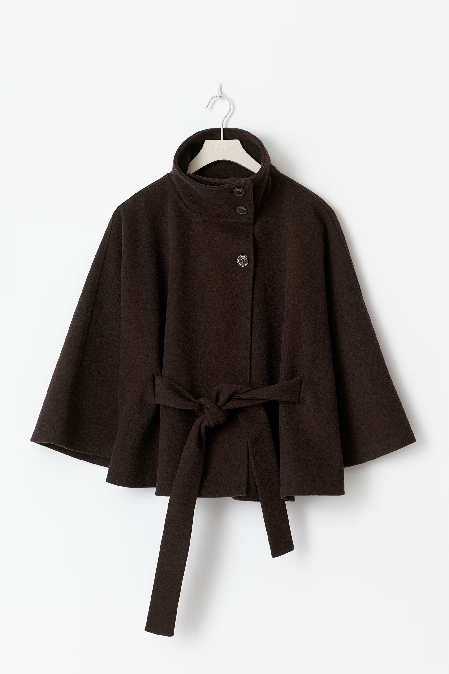 MARI BELT CAPE JACKET