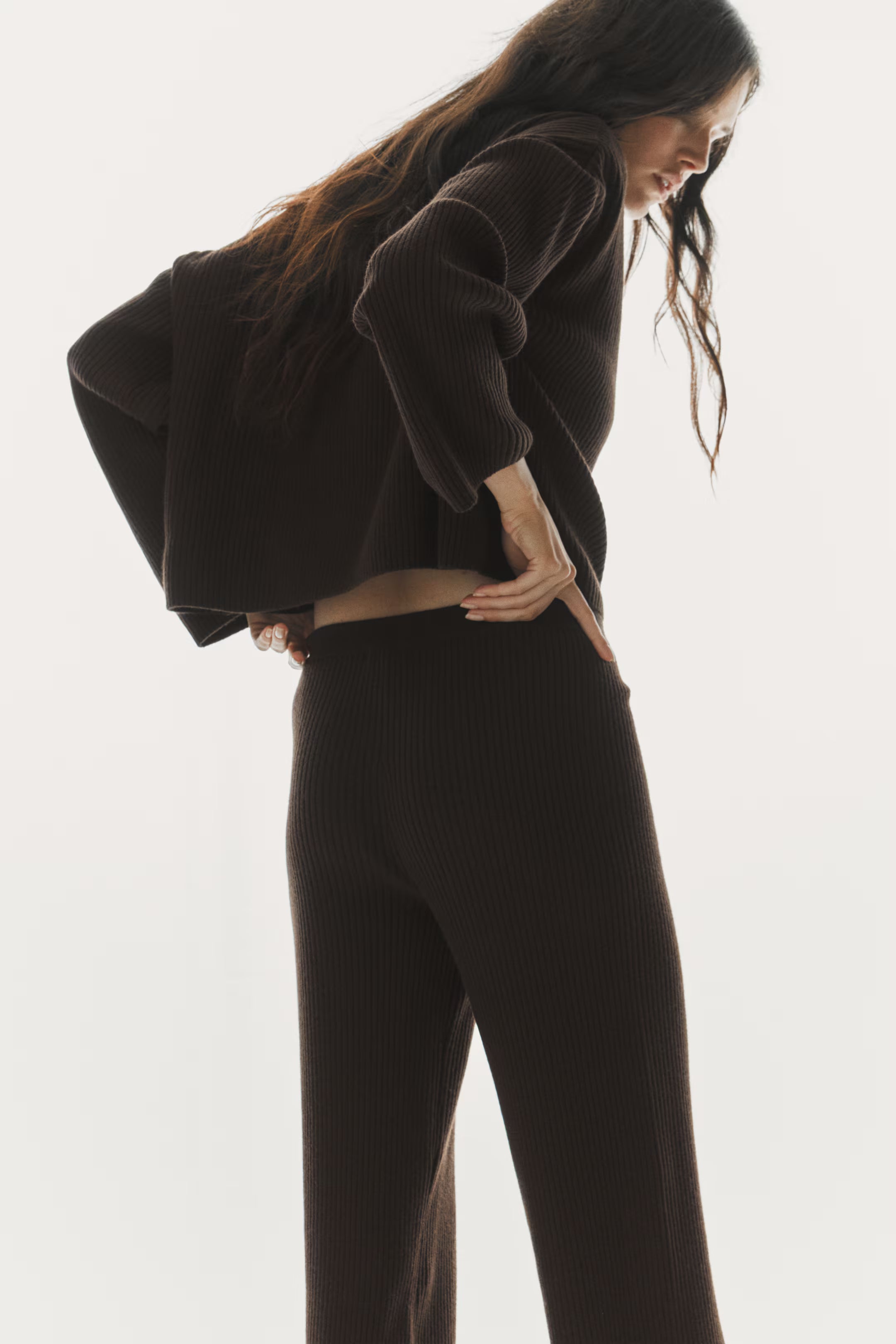 PASTILLE RIB KNITTED CO-ORD