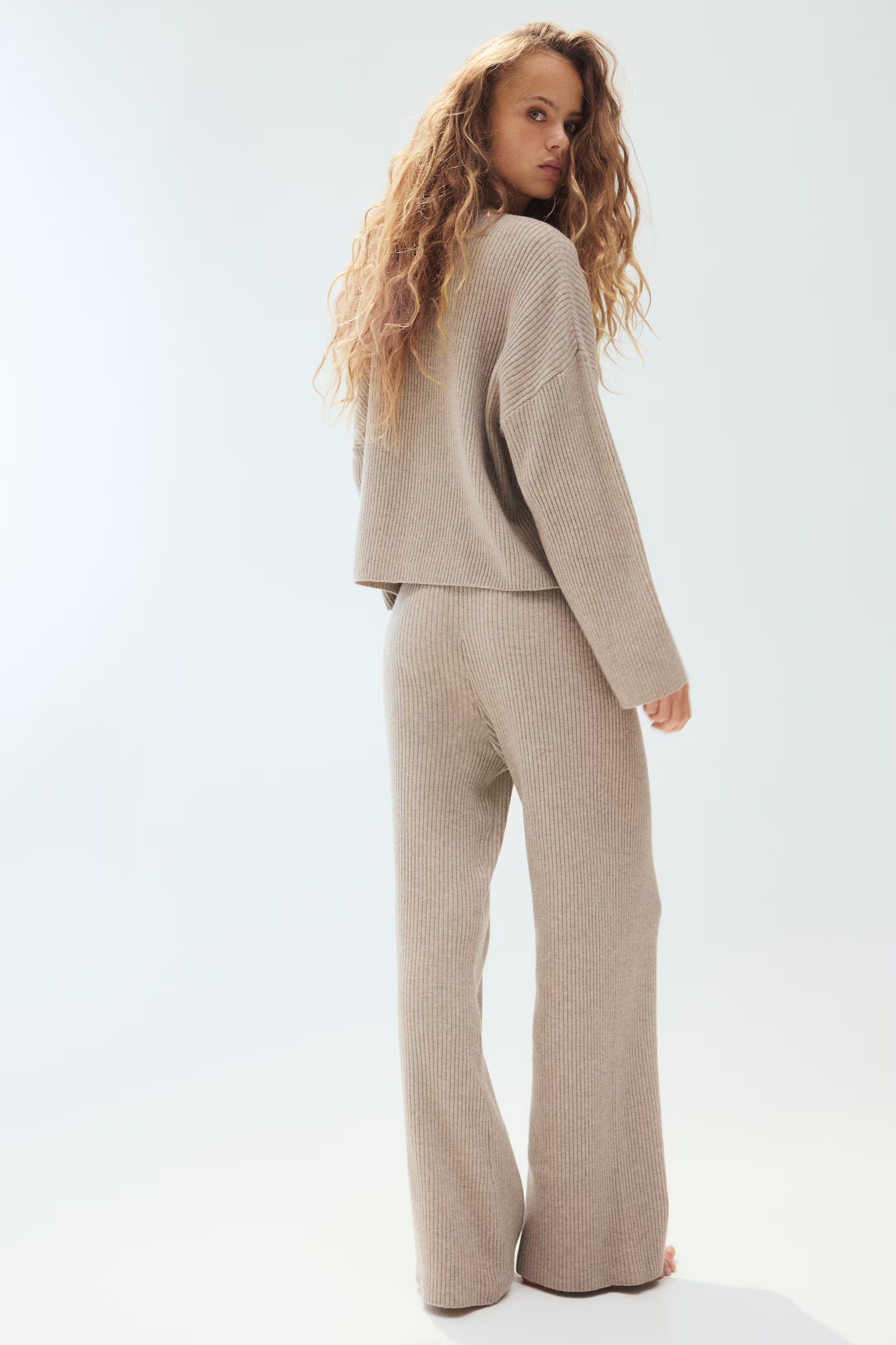 PASTILLE RIB KNITTED CO-ORD