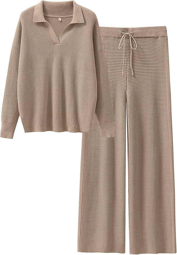 ANRABESS KNIT LOUNGE SET