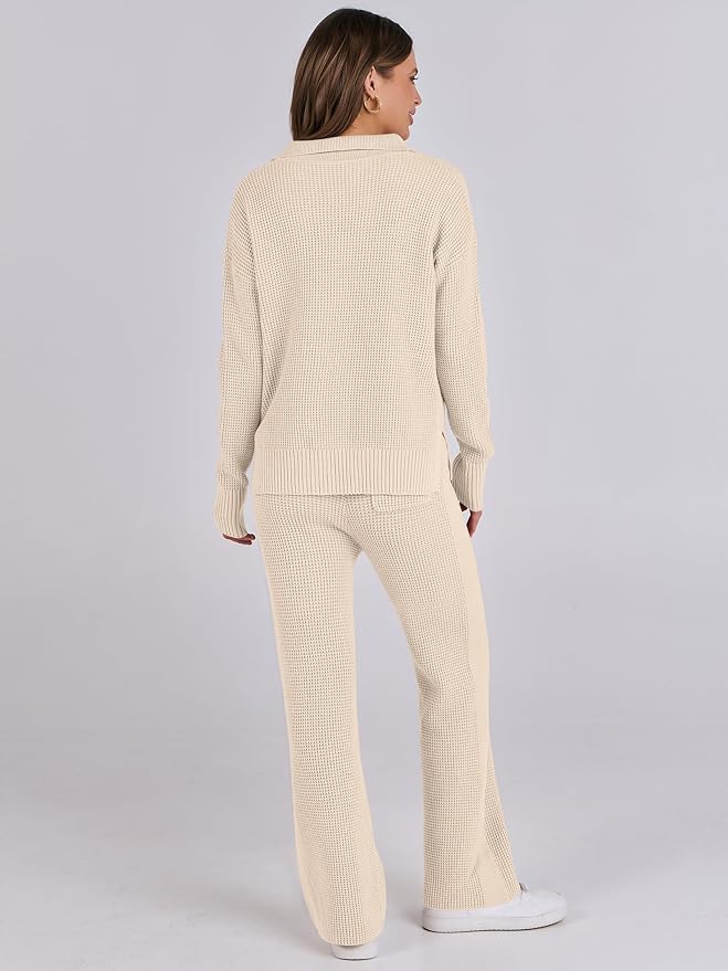 ANRABESS KNIT LOUNGE SET