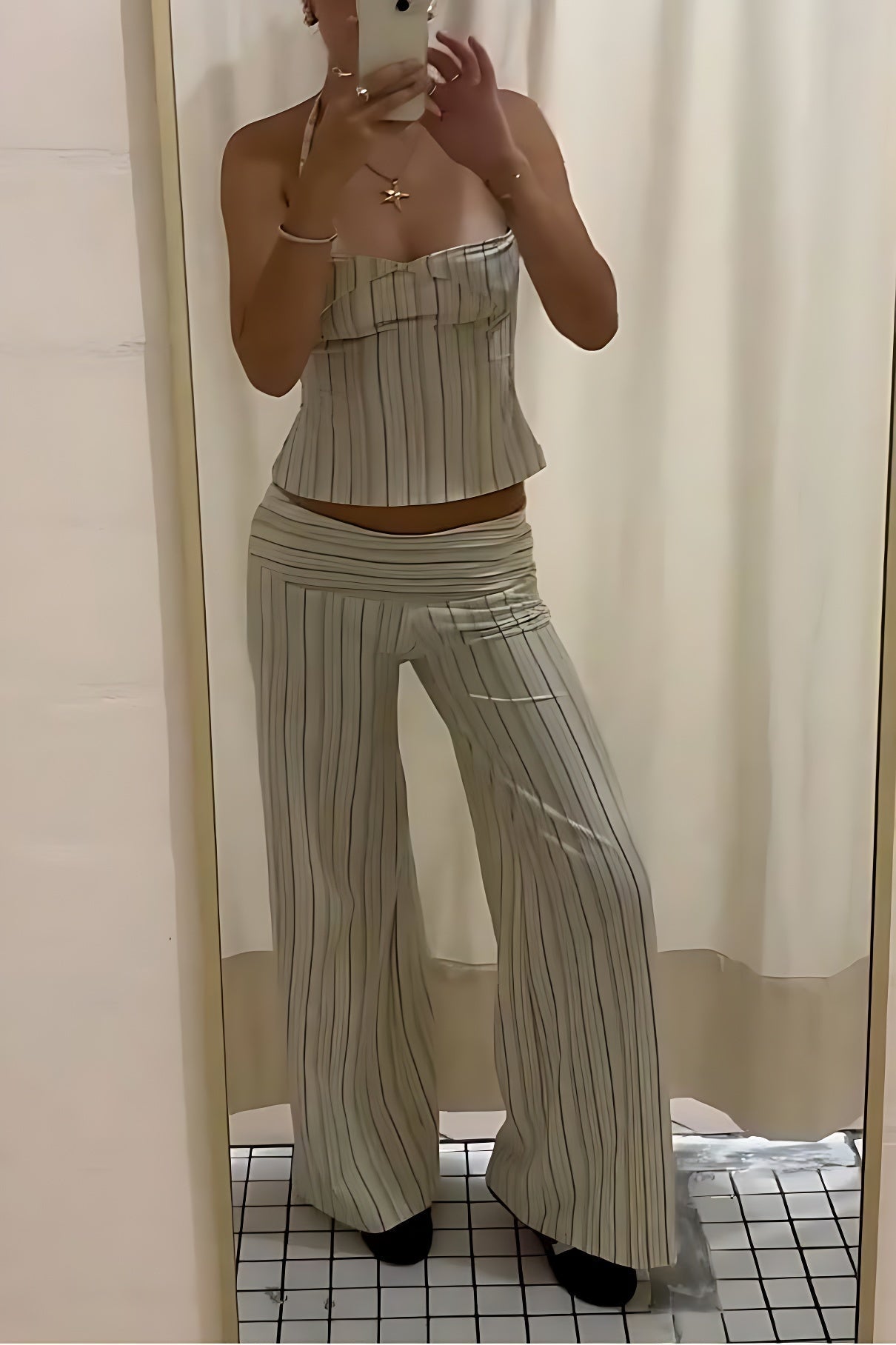 FABIENNE PINSTRIPE SET