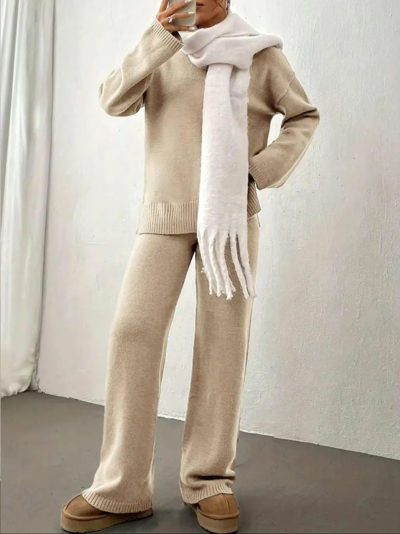 FLUXY KNITTED LOUNGE SET