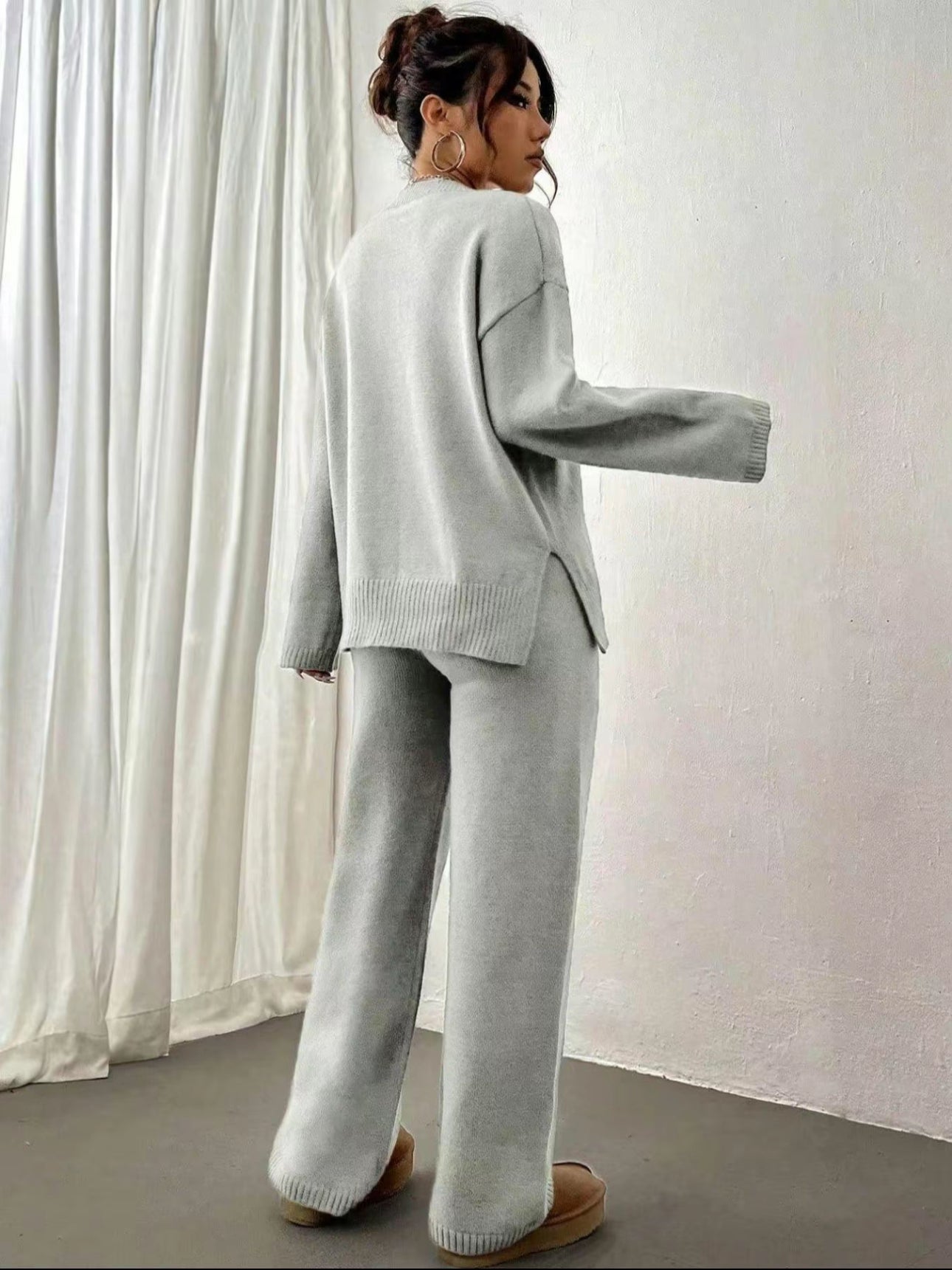 FLUXY KNITTED LOUNGE SET