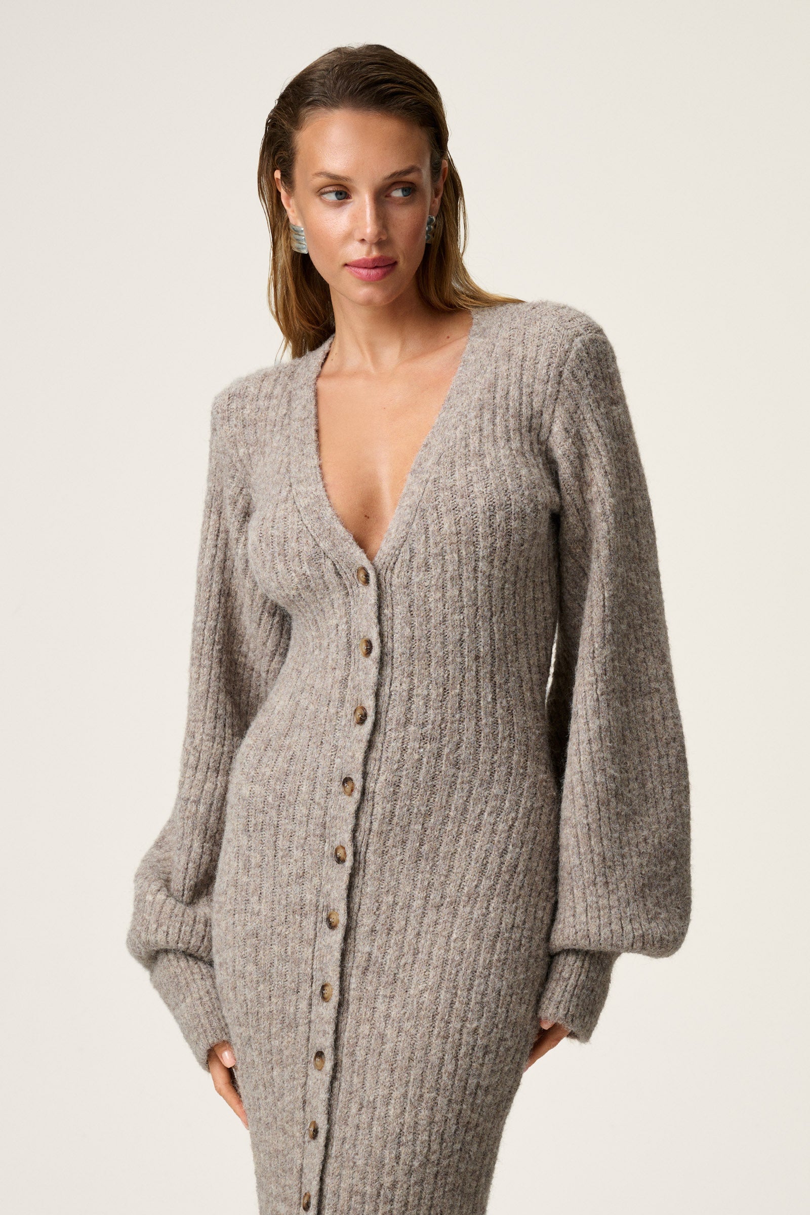 Montana WOOL-BLENDEND MAXI DRESS