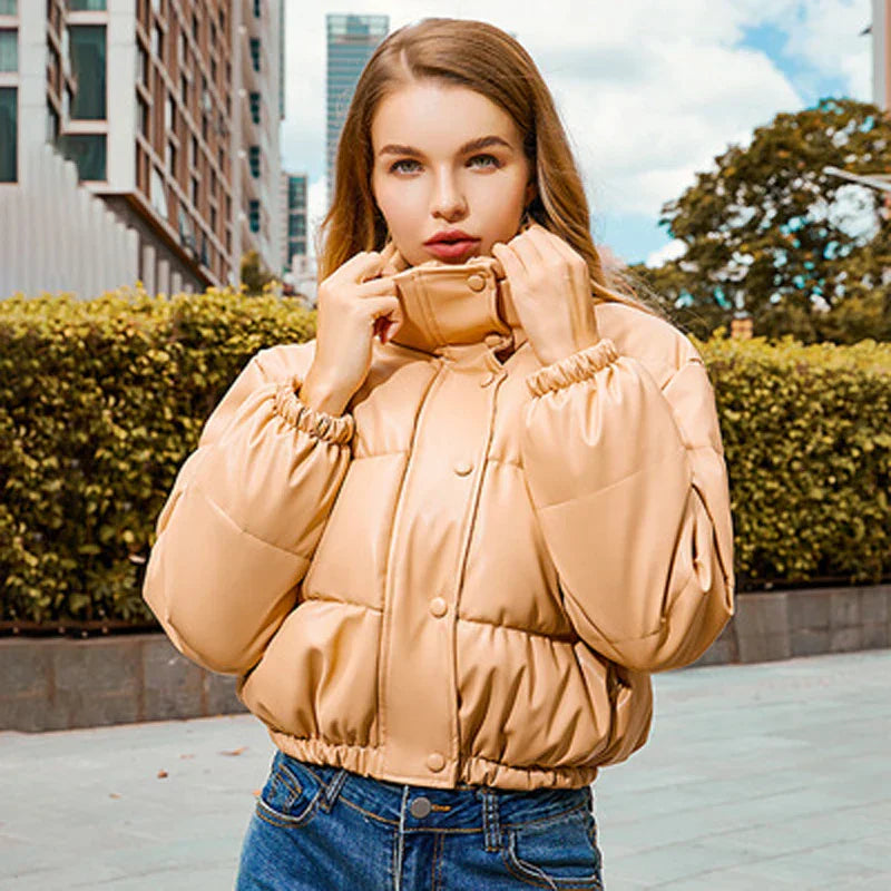 SIENNA Quilted Leather Jacket