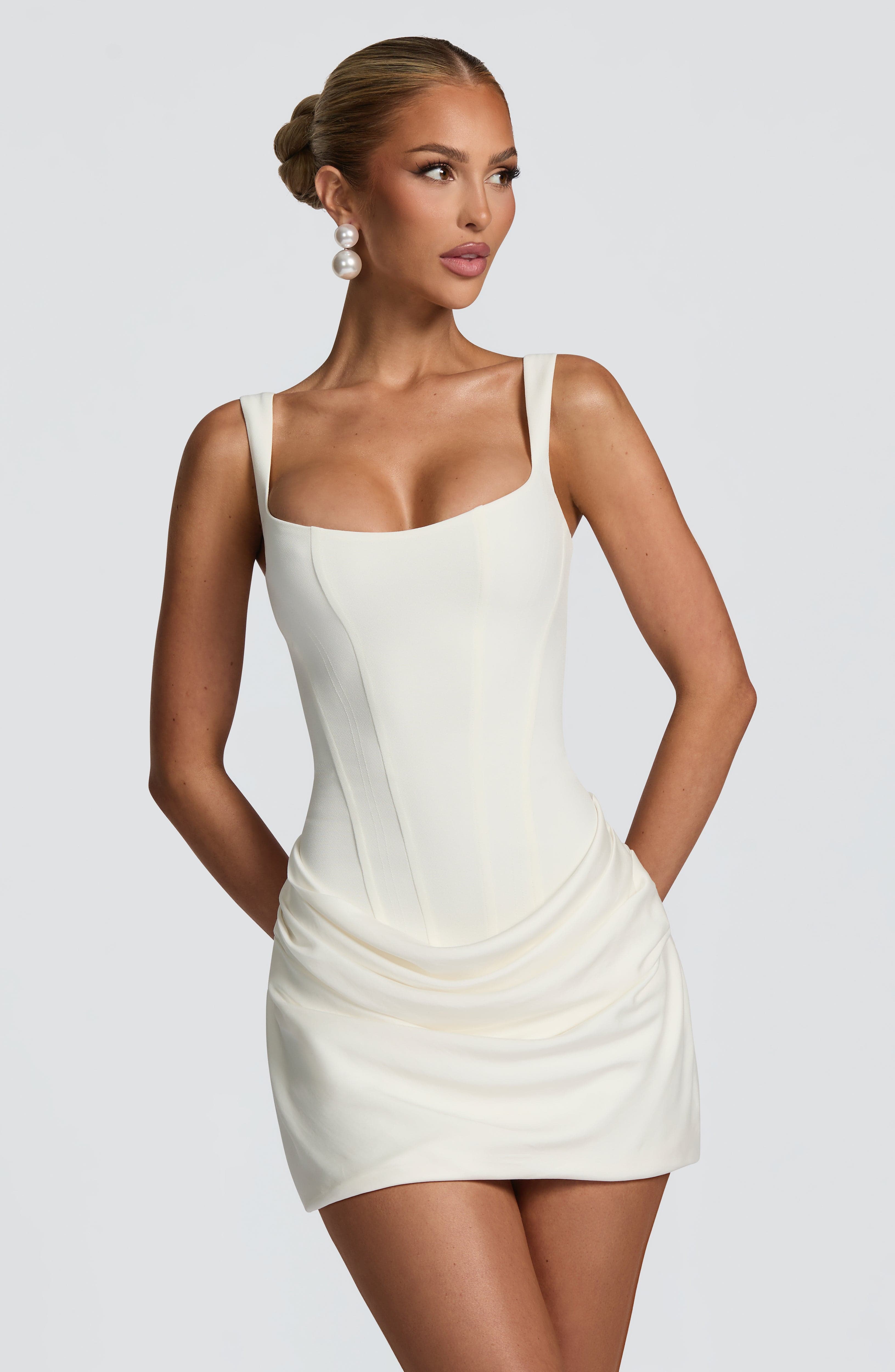TEMPEST SATIN MINI DRESS