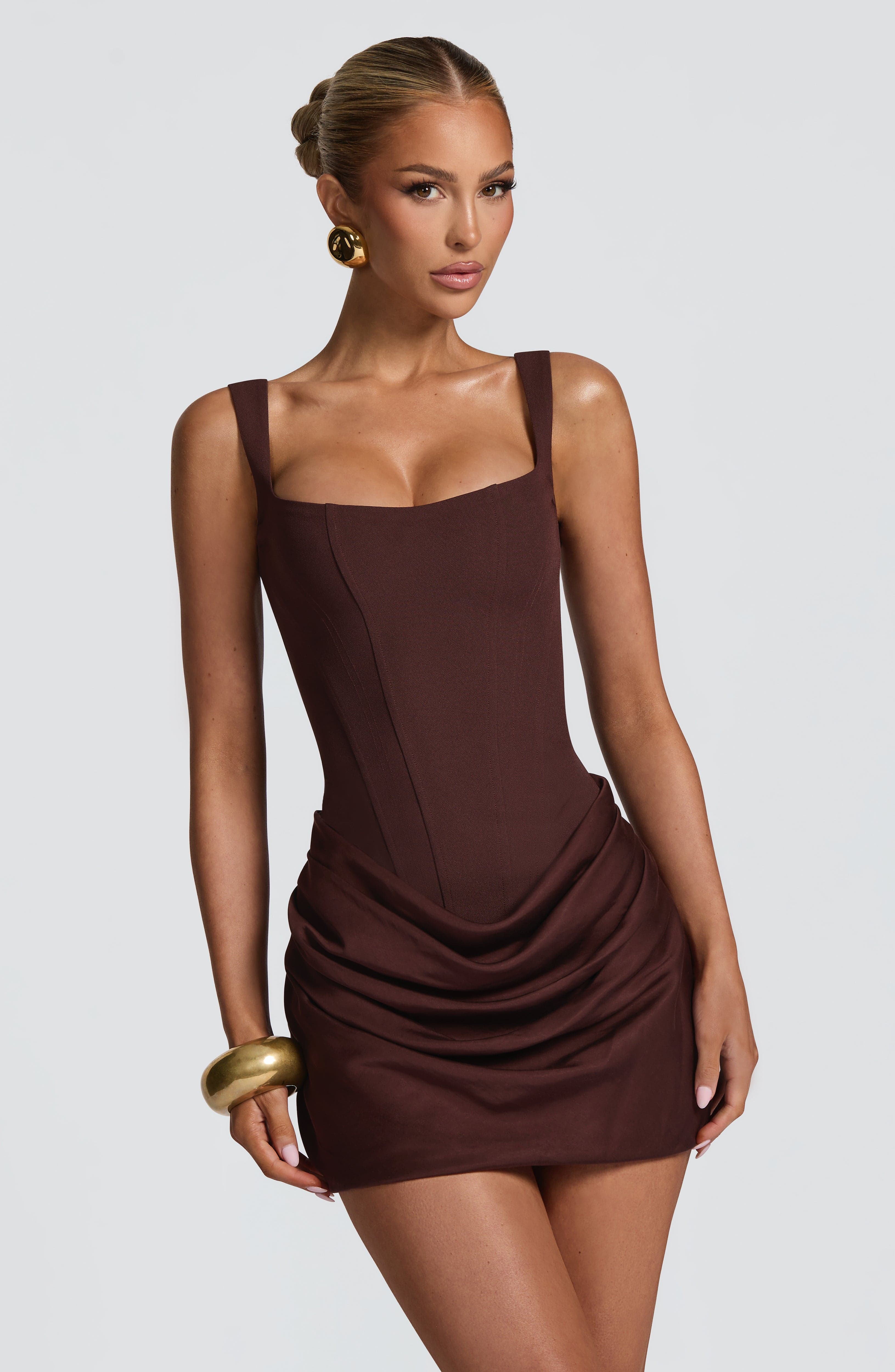 TEMPEST SATIN MINI DRESS