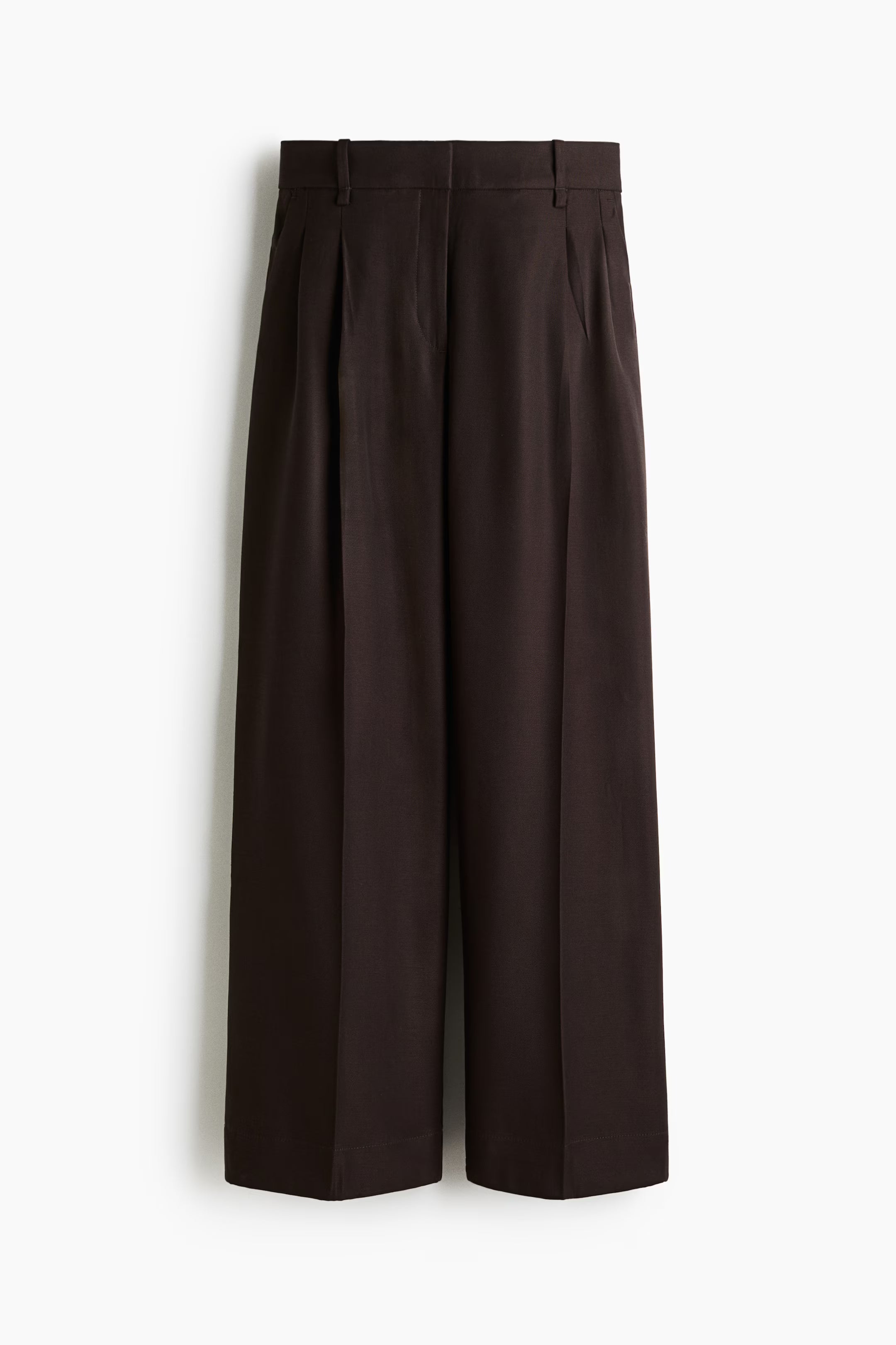 SWIRL WIDE TAILORED TROUSERS