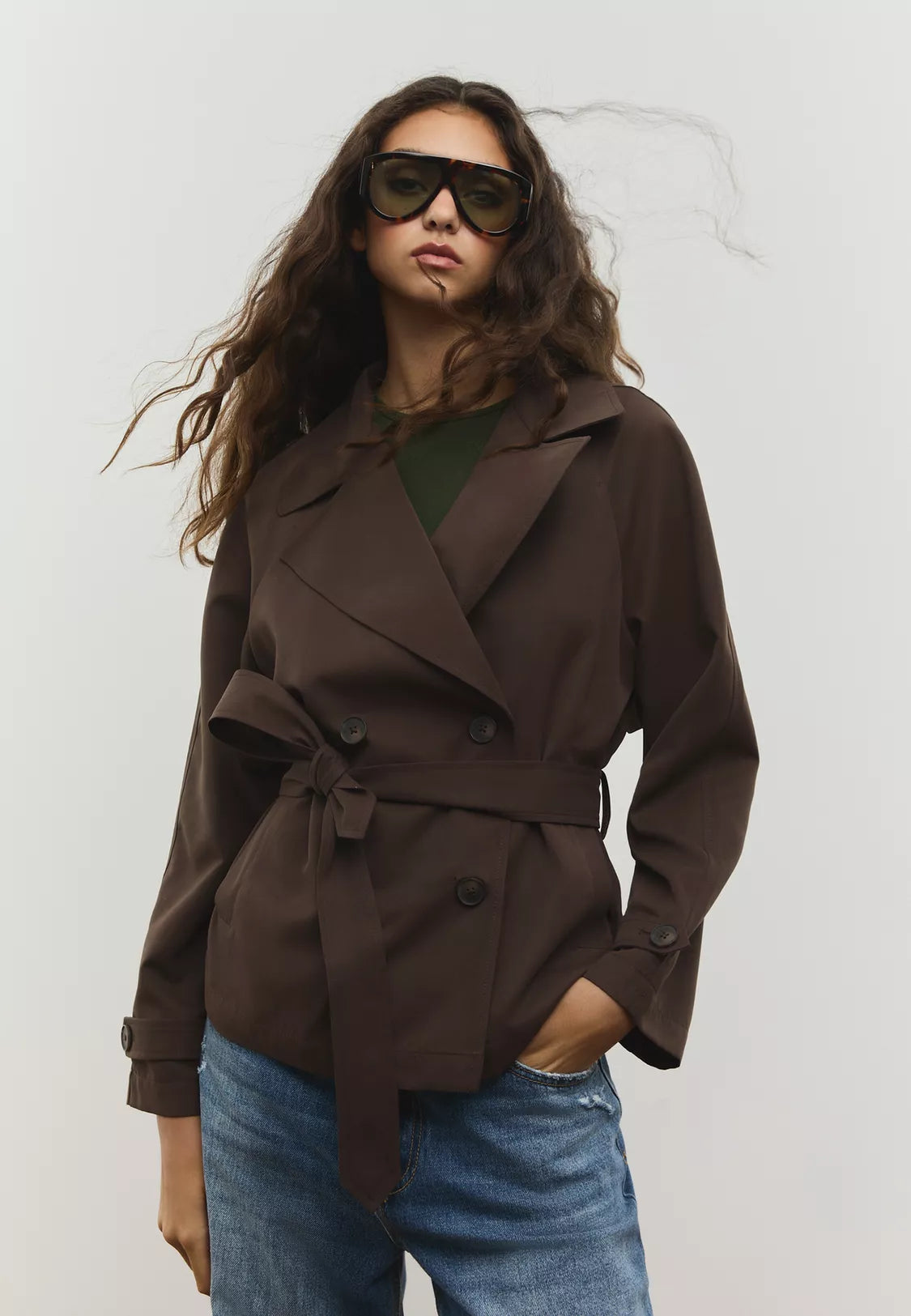 LIBERTY SHORT TRENCHCOAT