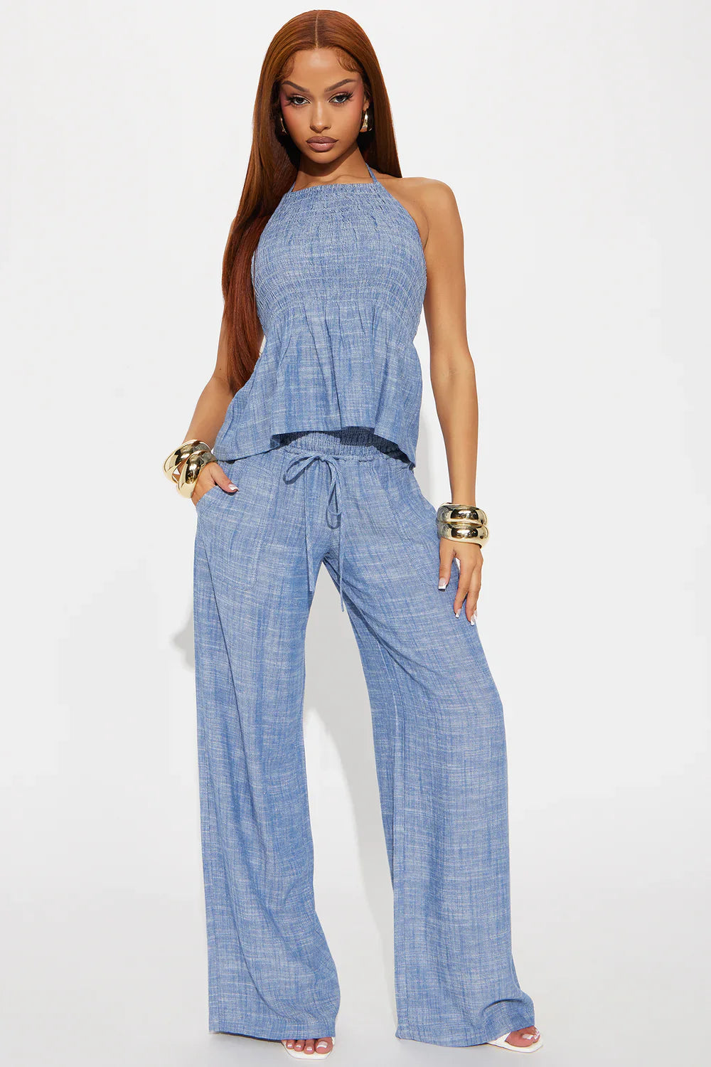 NORA LINEN CO-ORD SET