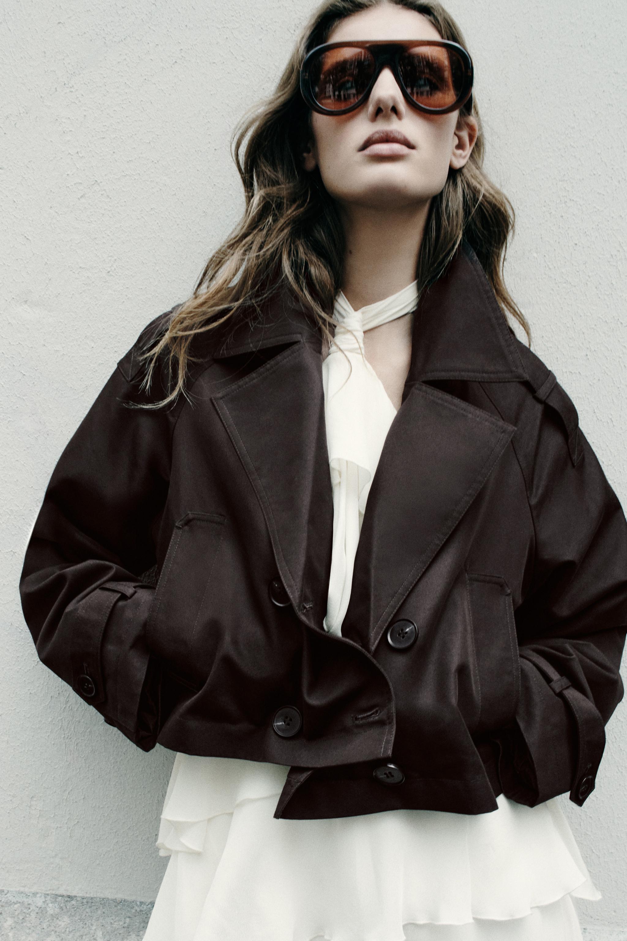 AUBURN SHORT TRENCH COAT