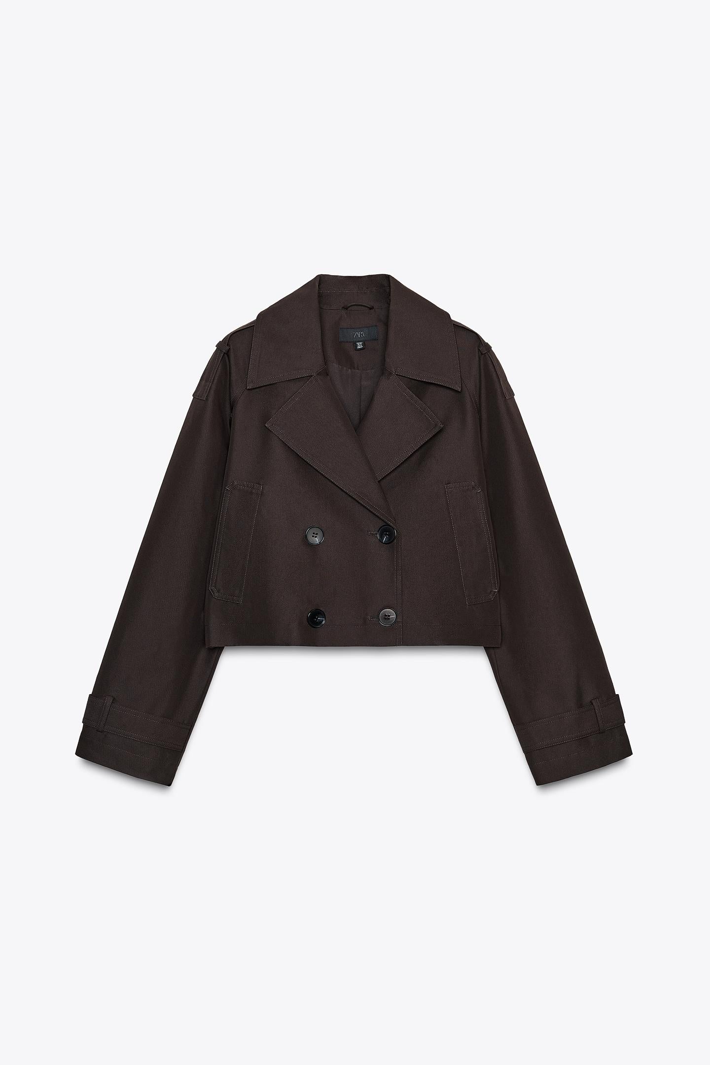 AUBURN SHORT TRENCH COAT