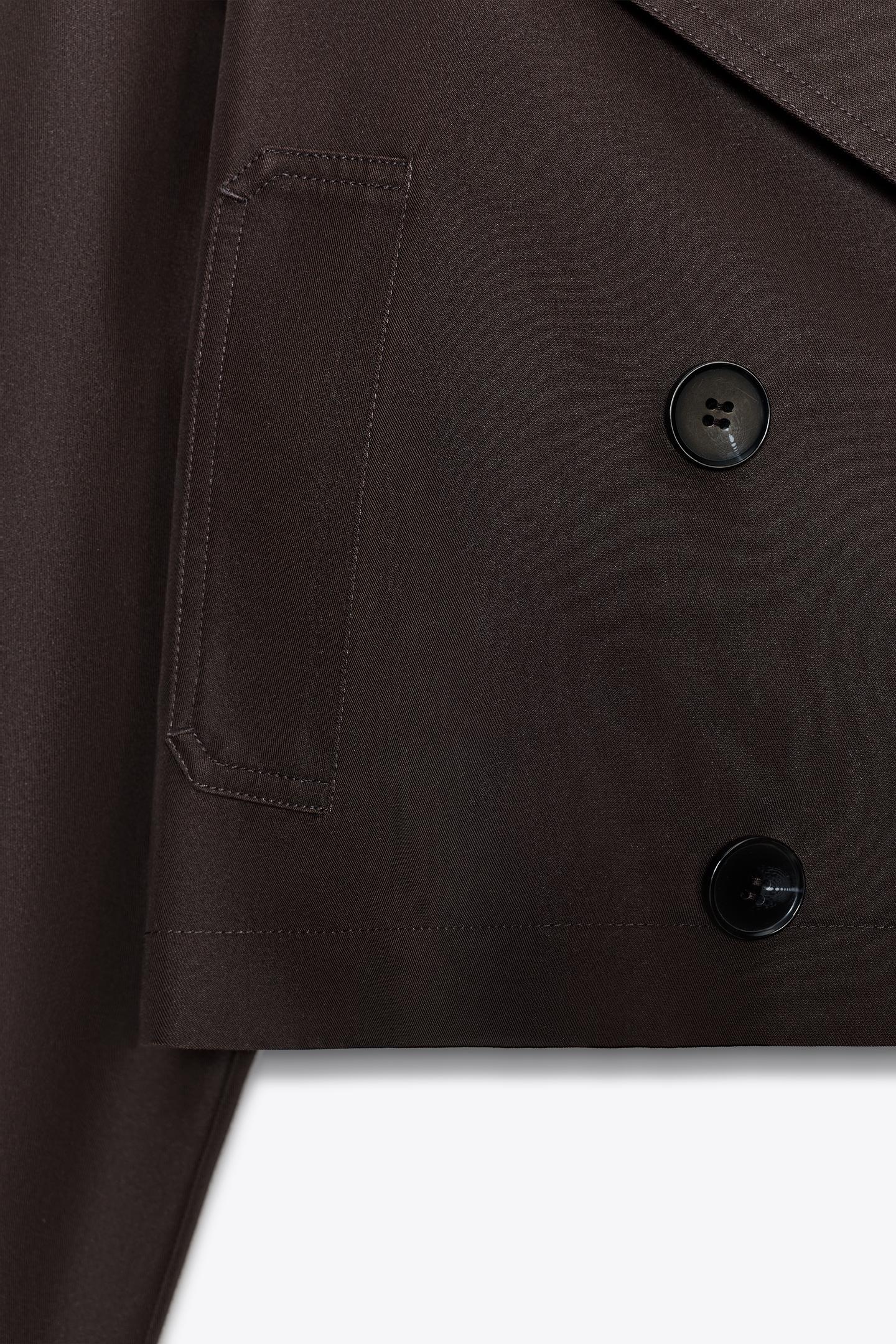 AUBURN SHORT TRENCH COAT