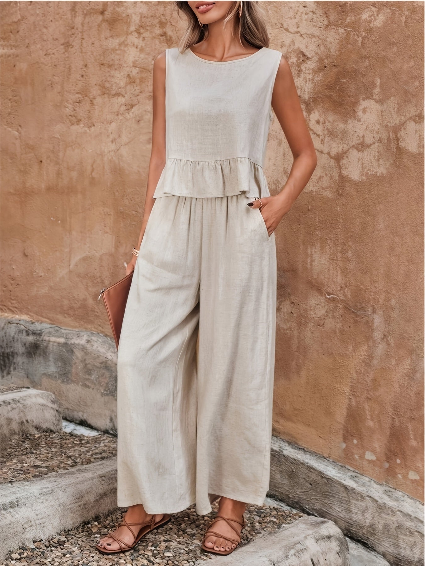 LIA LINEN CO-ORD SET