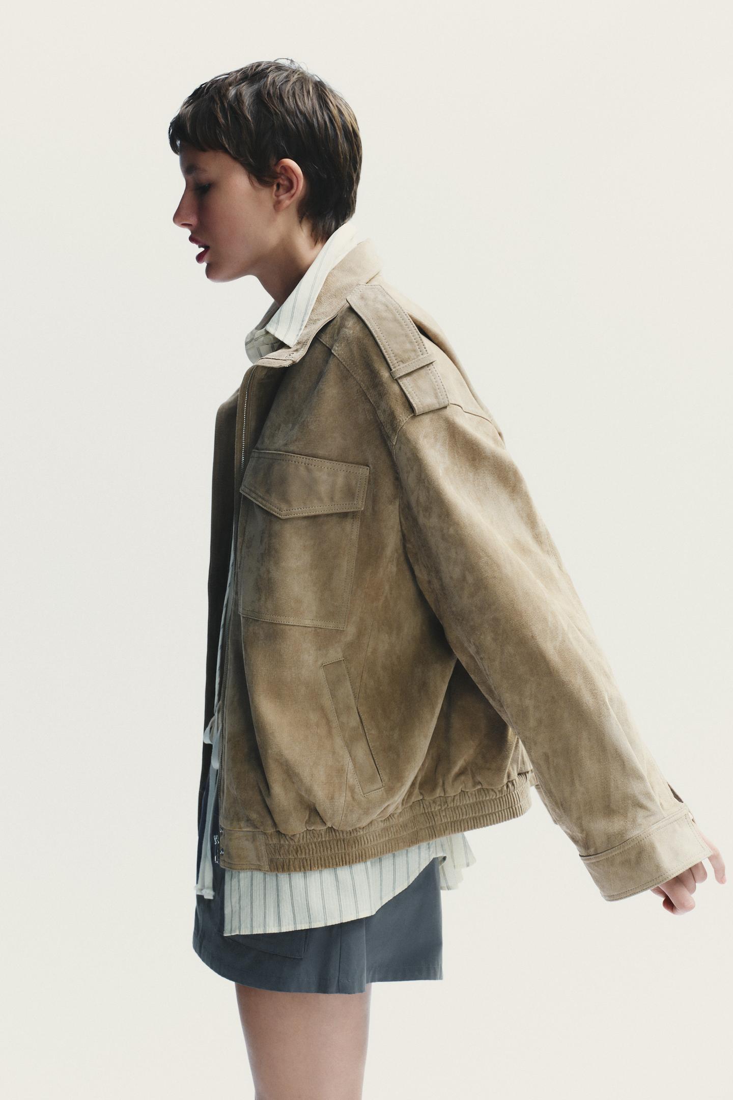 KELSEY SUEDE LEATHER JACKET