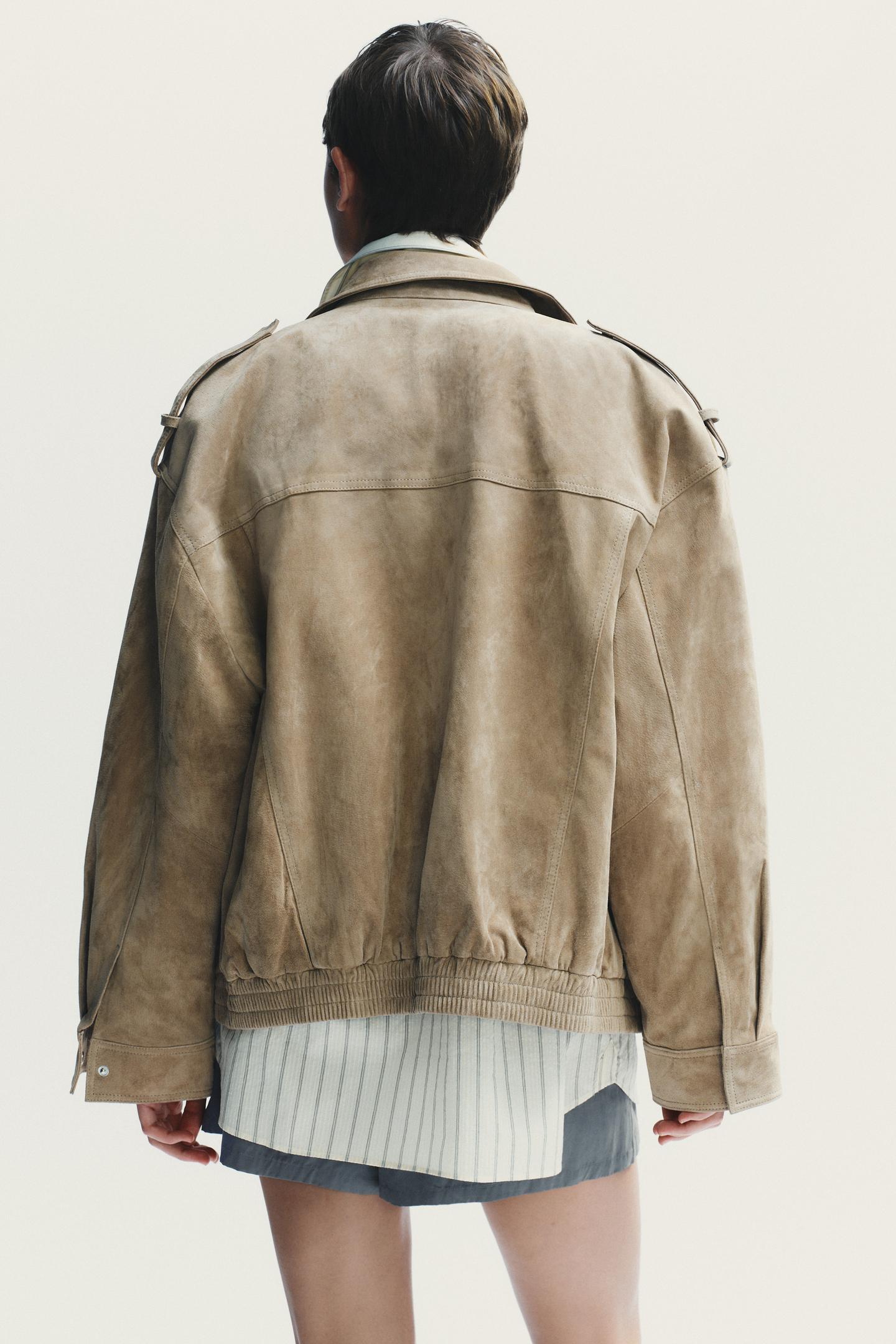 KELSEY SUEDE LEATHER JACKET
