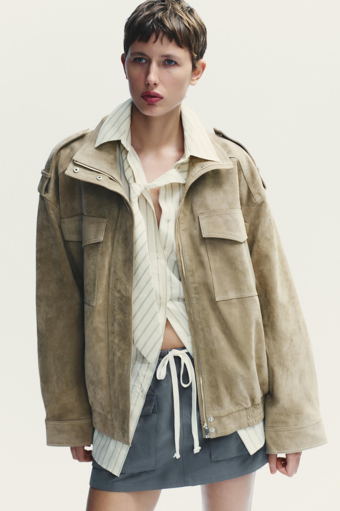 KELSEY SUEDE LEATHER JACKET