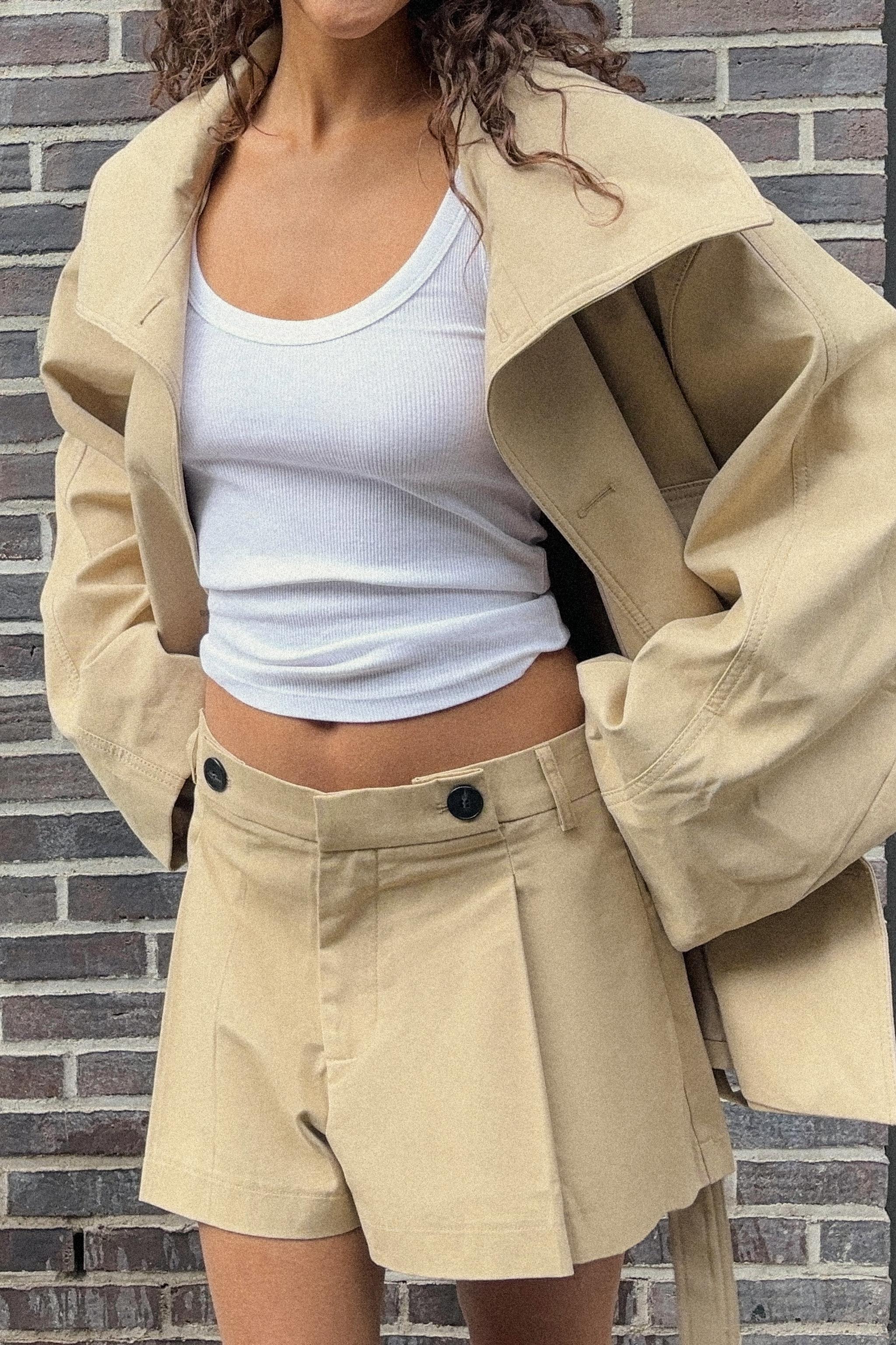 OHIO BELTED TRENCH COAT