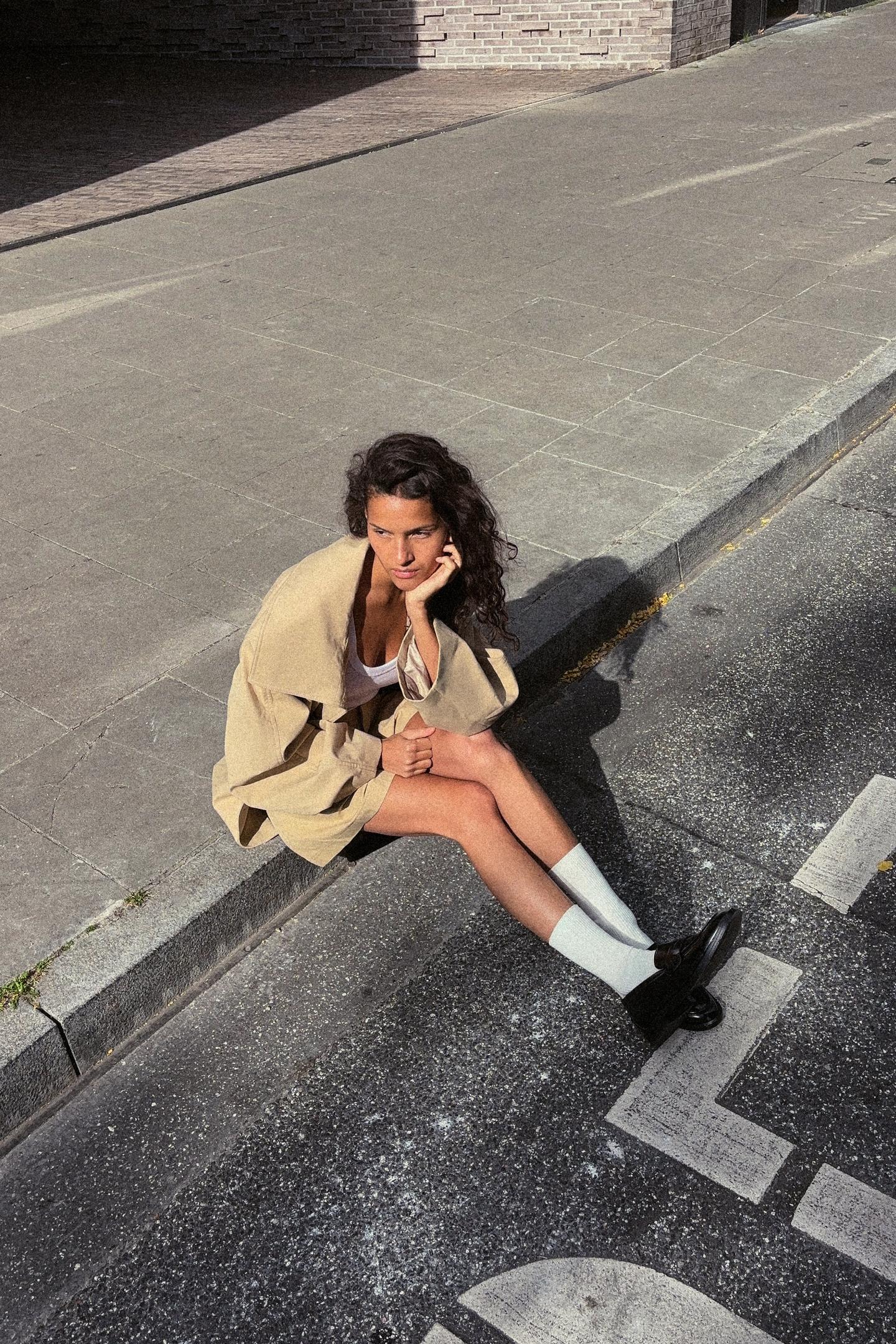 OHIO BELTED TRENCH COAT