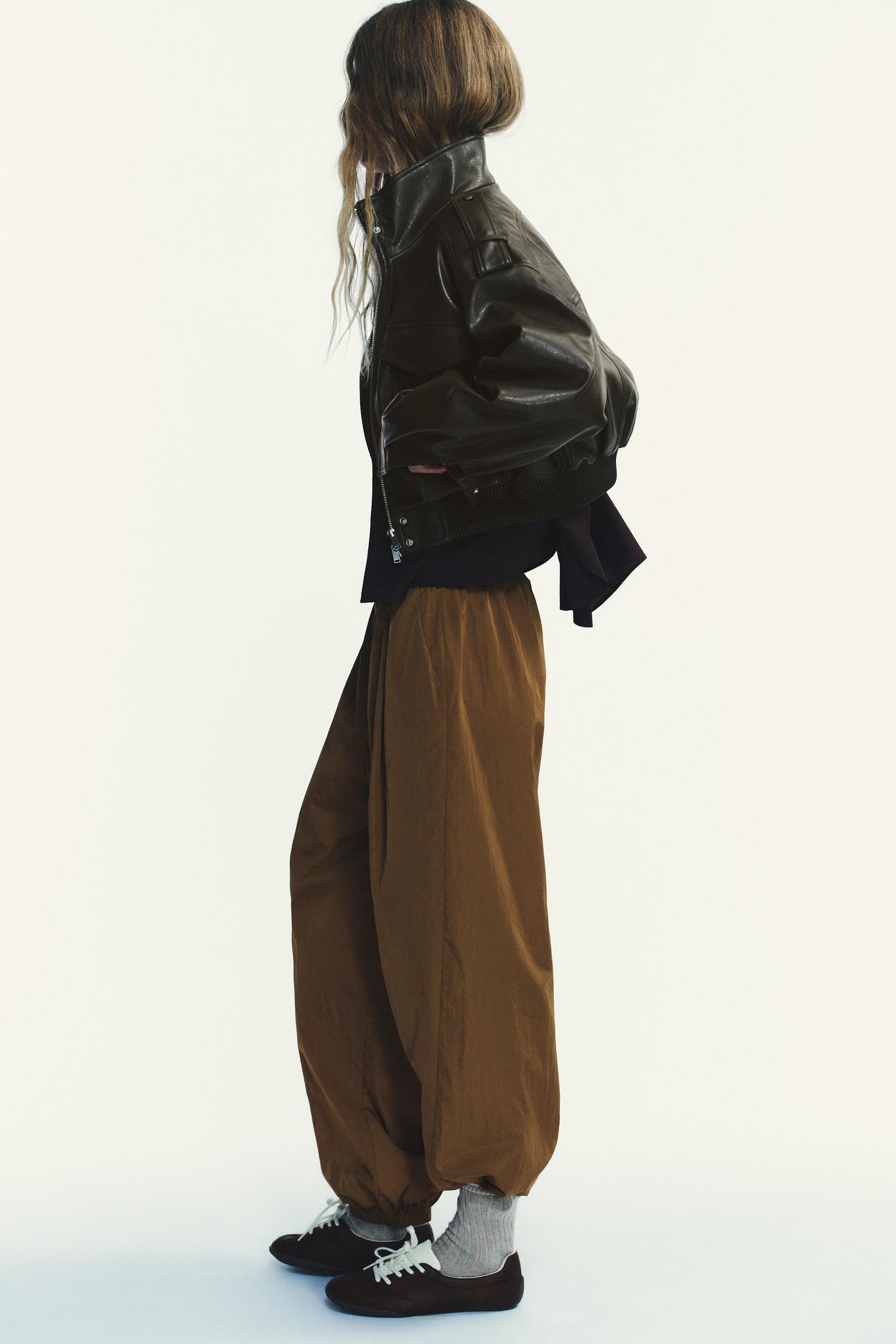 SILVIA FAUX LEATHER JACKET