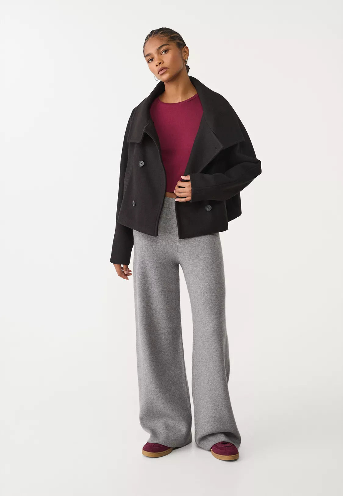 NEEKA DOUBLE-BREASTED COAT