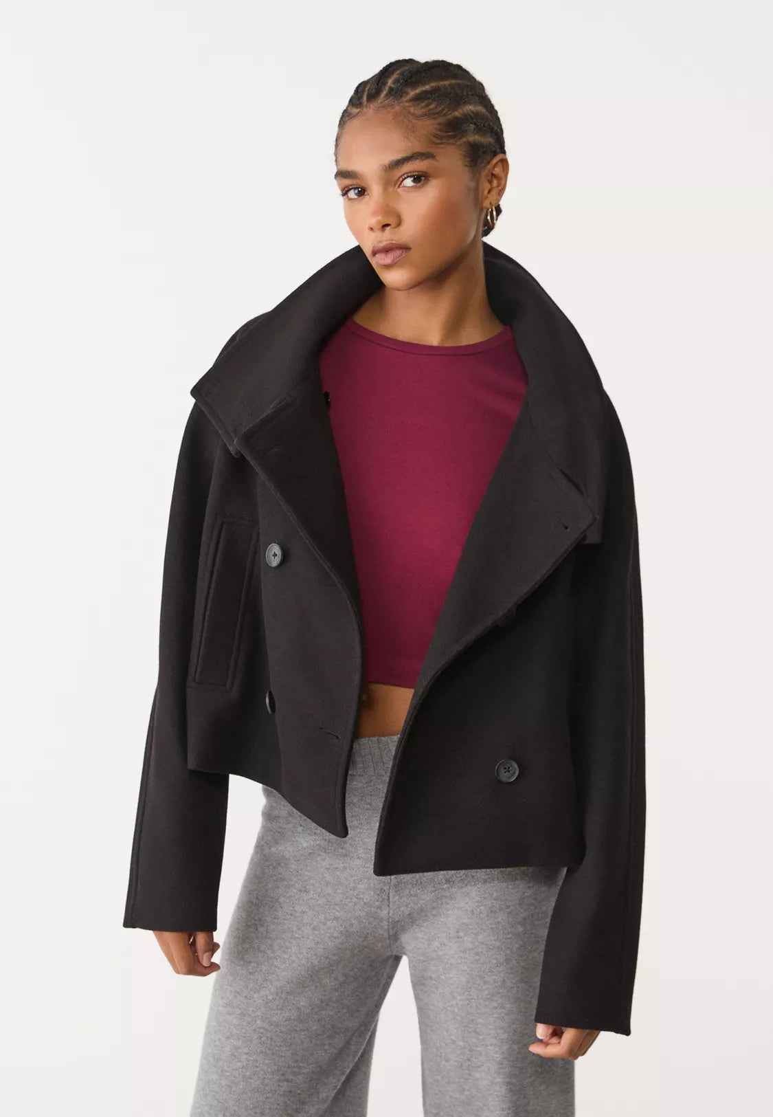 NEEKA DOUBLE-BREASTED COAT