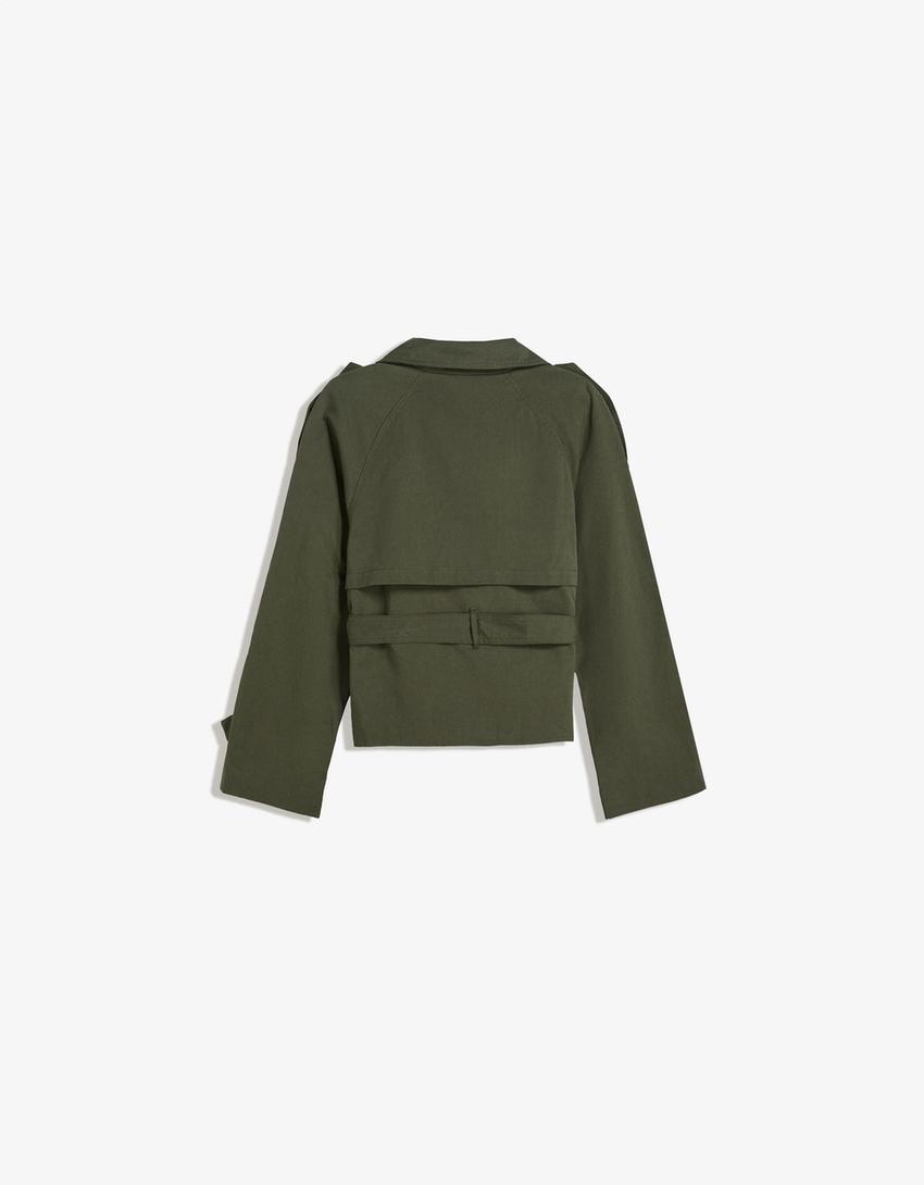 WREN SHORT TRENCH JACKET