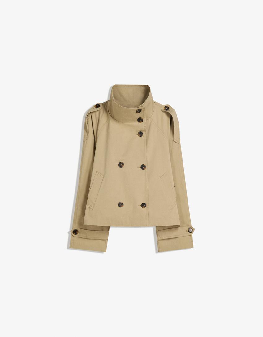 WREN SHORT TRENCH JACKET