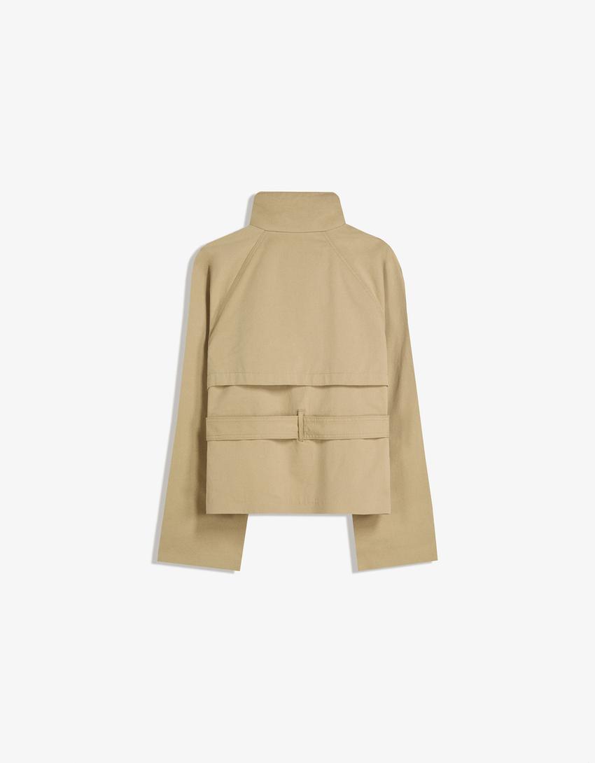 WREN SHORT TRENCH JACKET