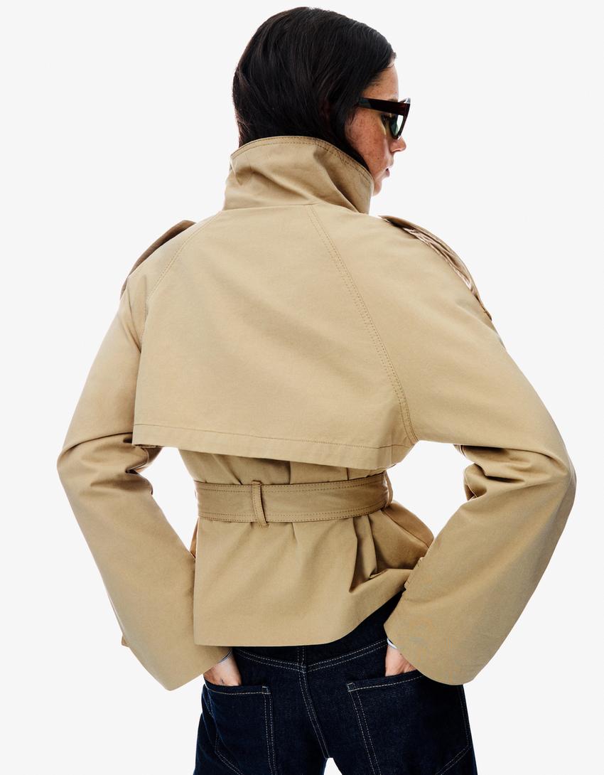 WREN SHORT TRENCH JACKET