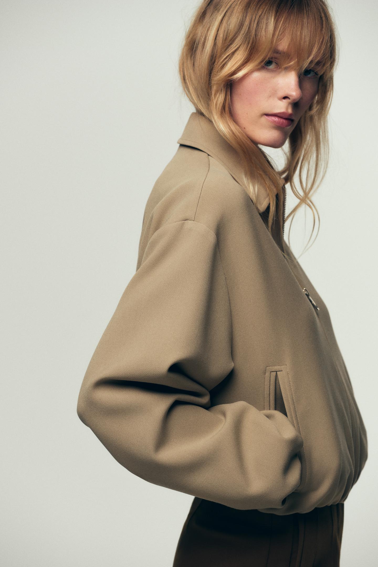 CASCADE PUFFED BOMBER JACKET