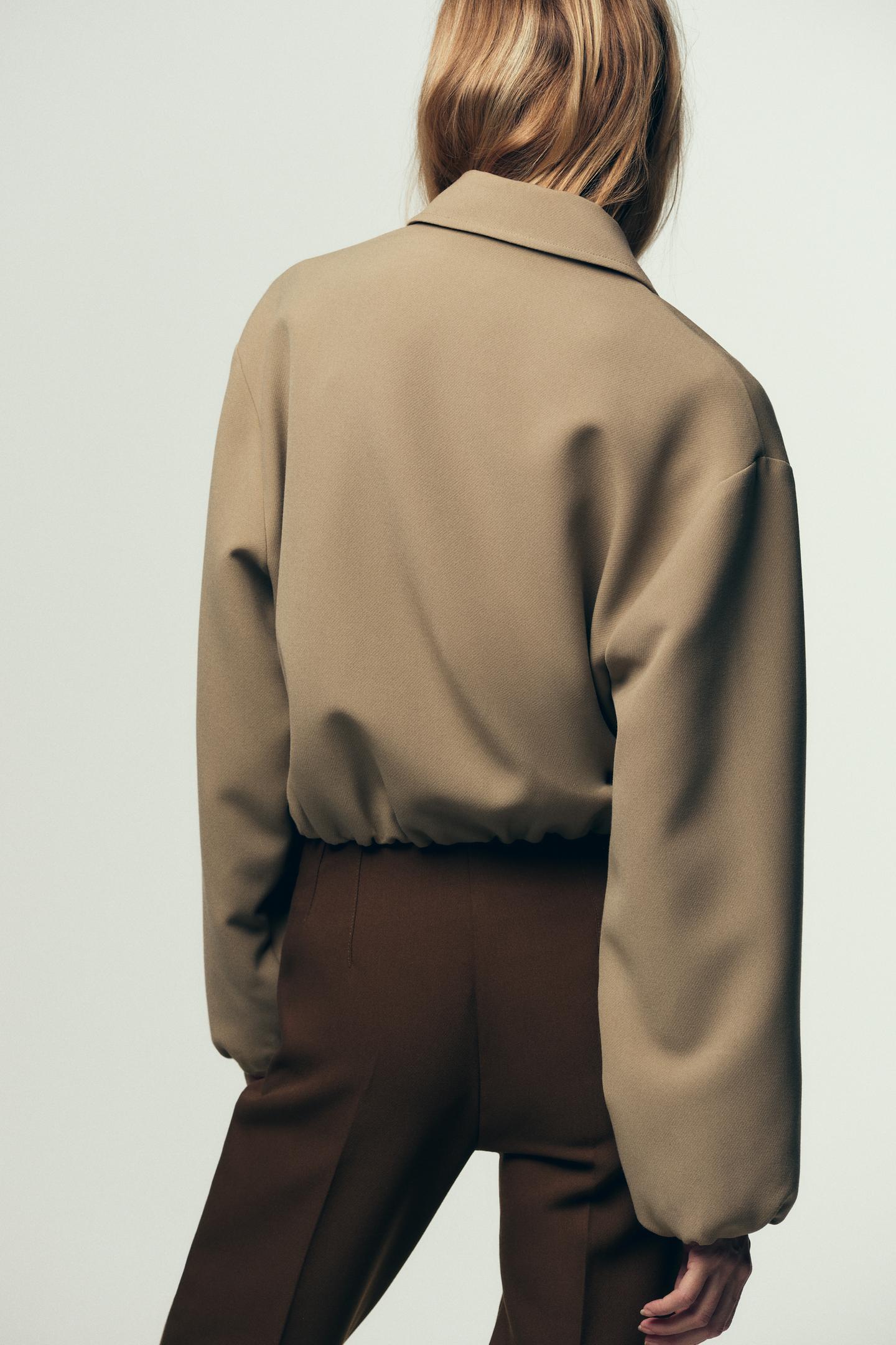 CASCADE PUFFED BOMBER JACKET