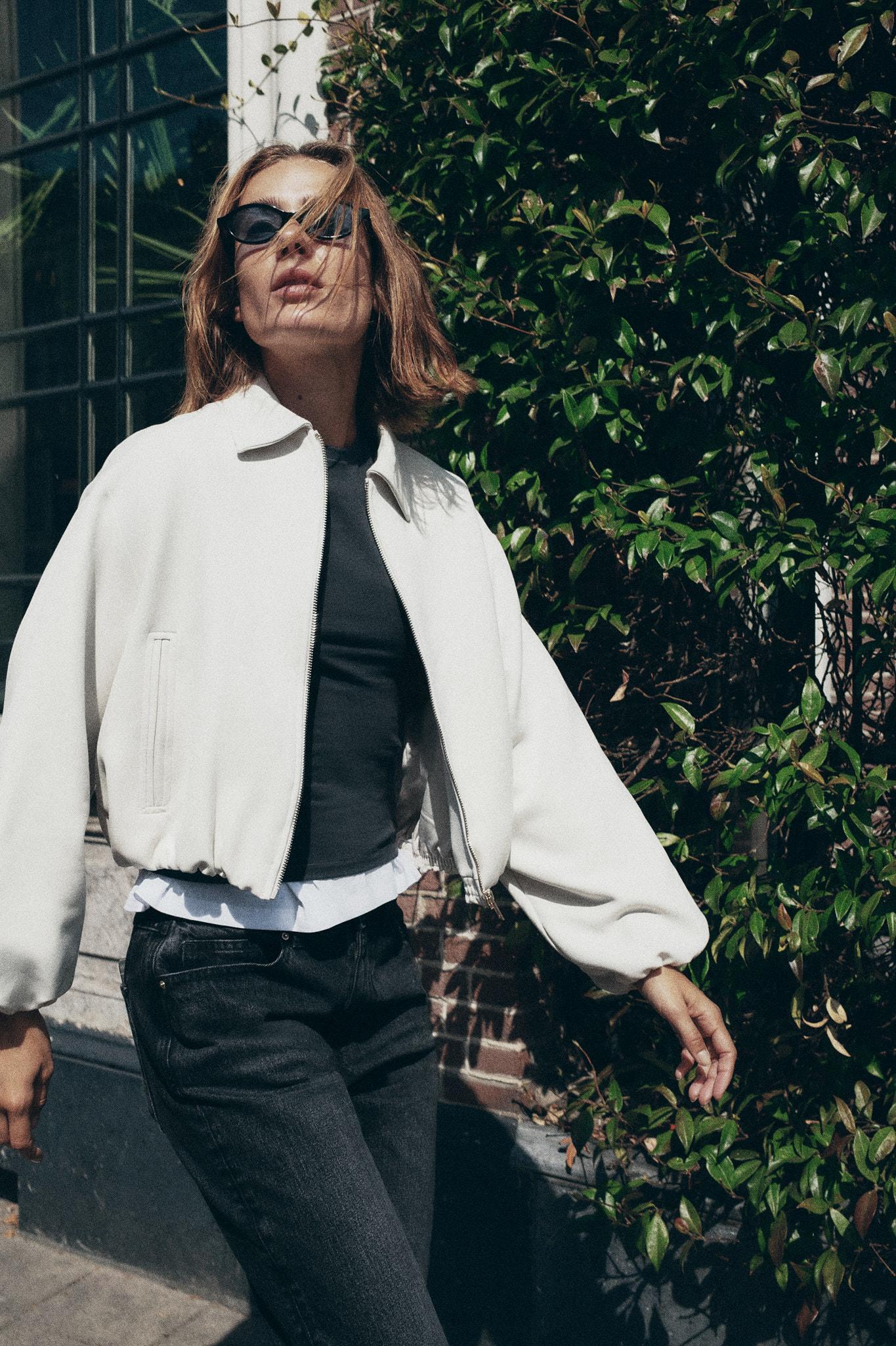 CASCADE PUFFED BOMBER JACKET