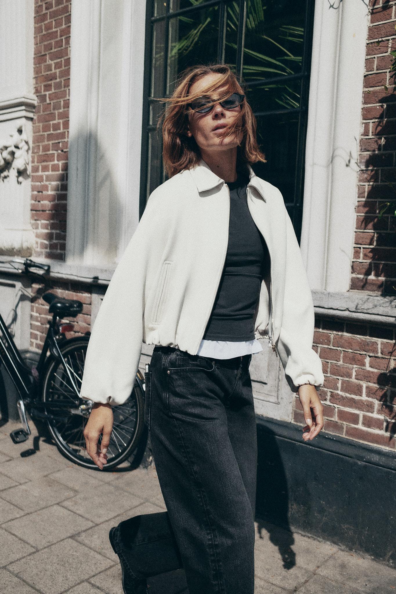CASCADE PUFFED BOMBER JACKET