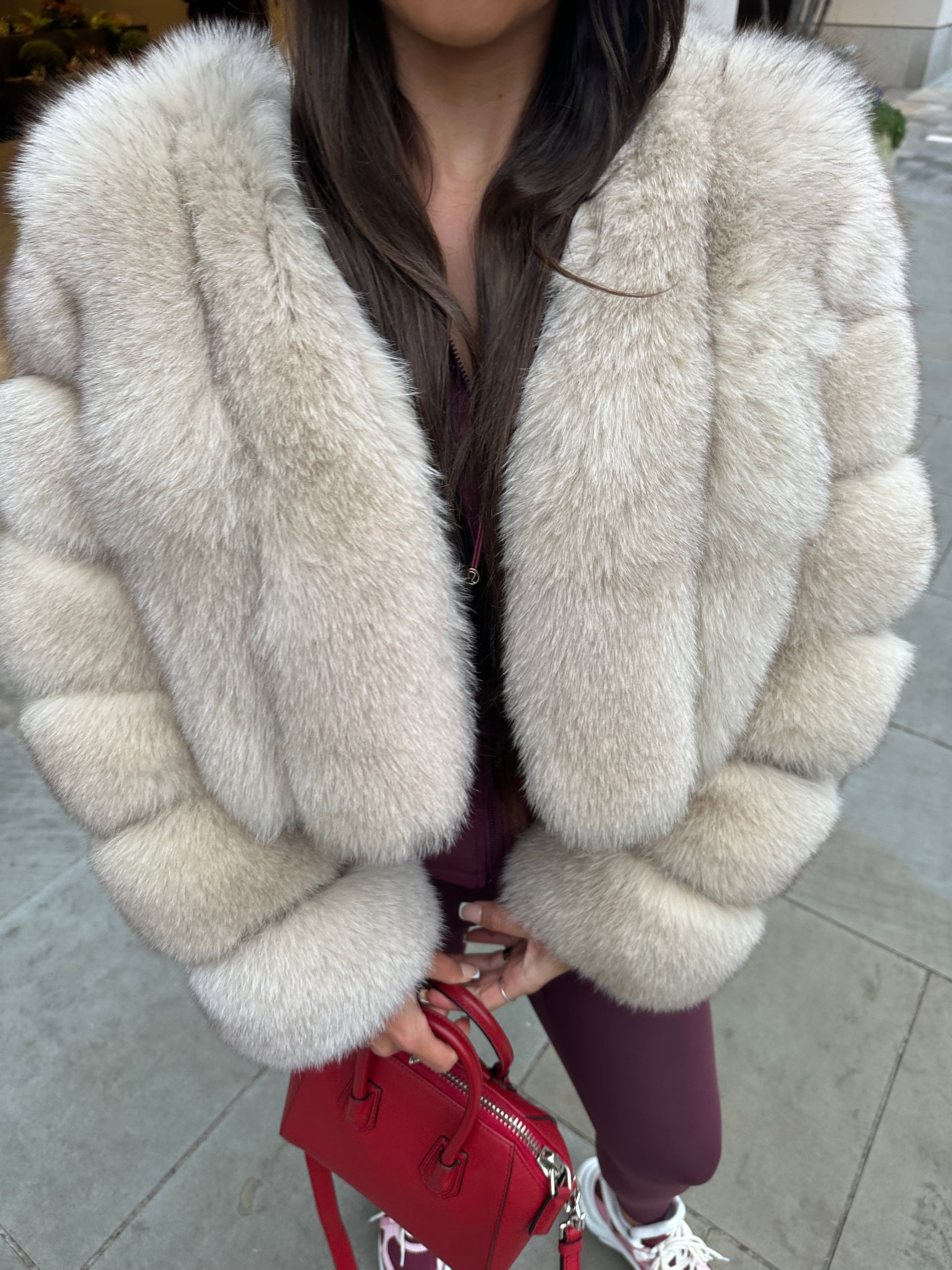 ELLERY FAUX FUR COAT
