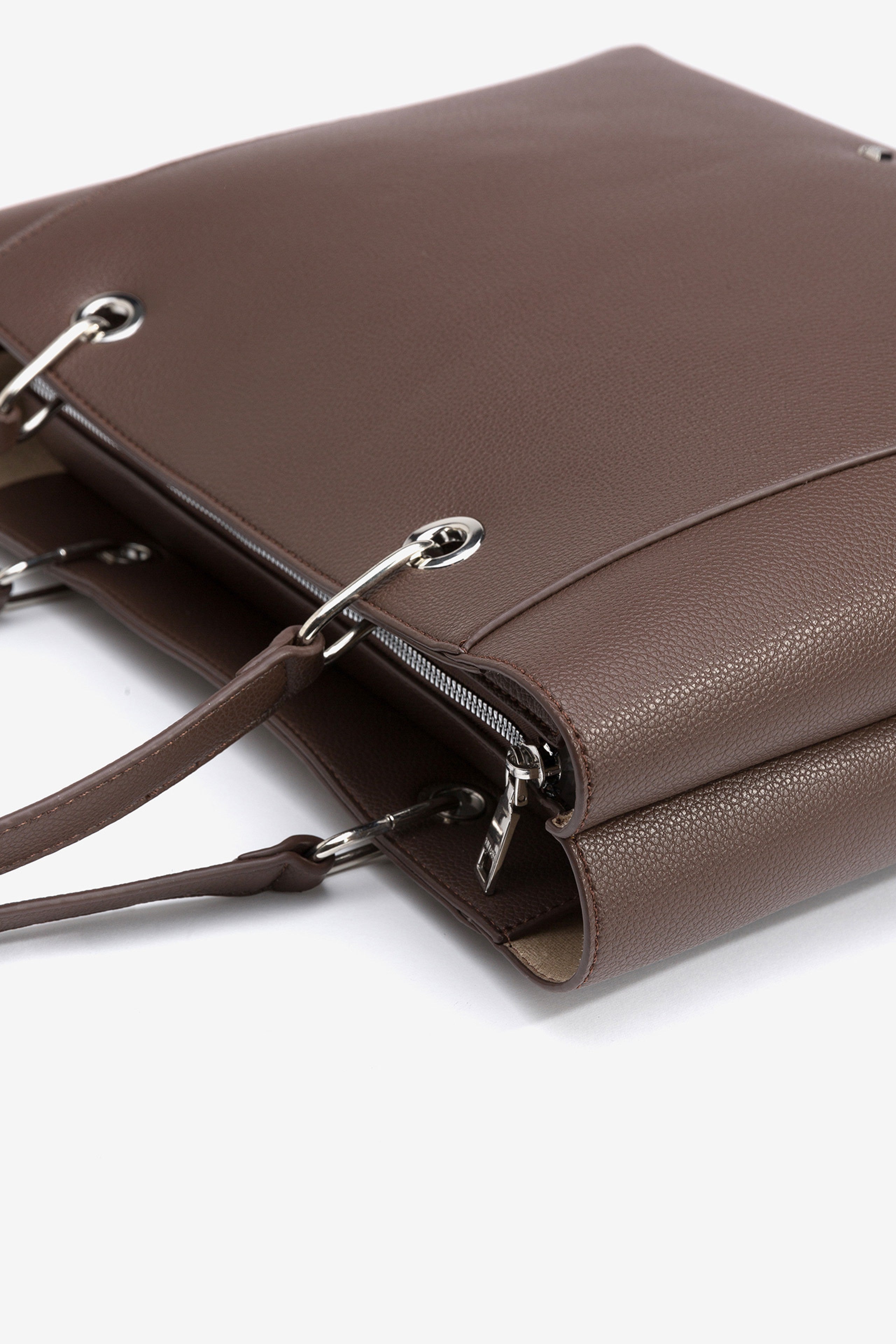 SYDNEY METALLIC DETAIL TOTE BAG