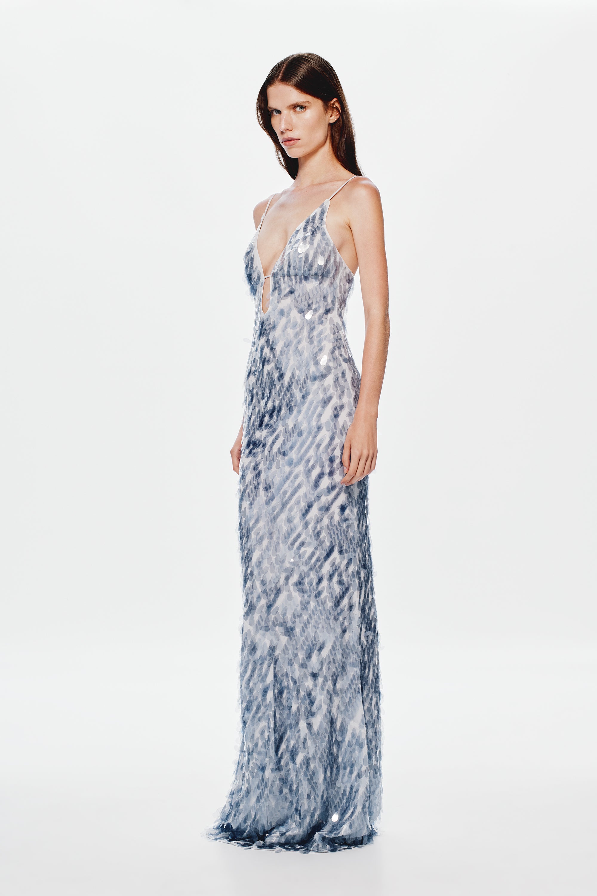 DELILAH SEQUIN MAXI DRESS