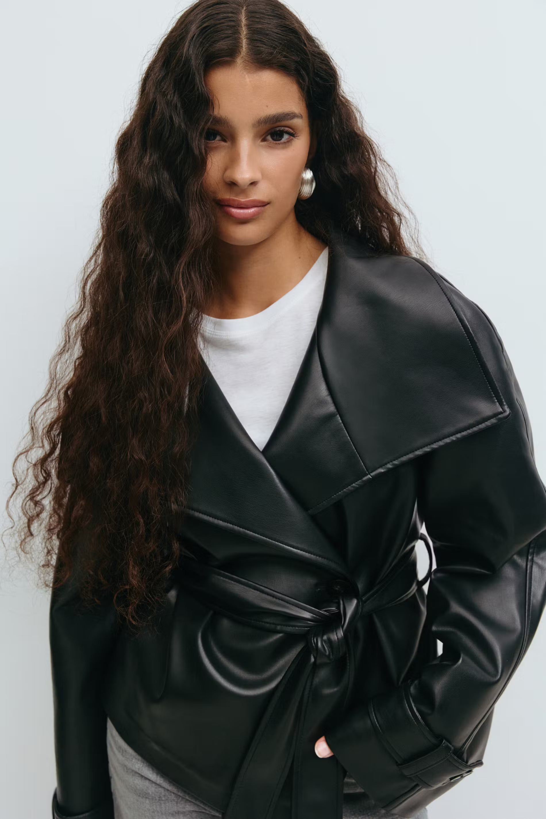 LYSETTE SHORT BELTED JACKET