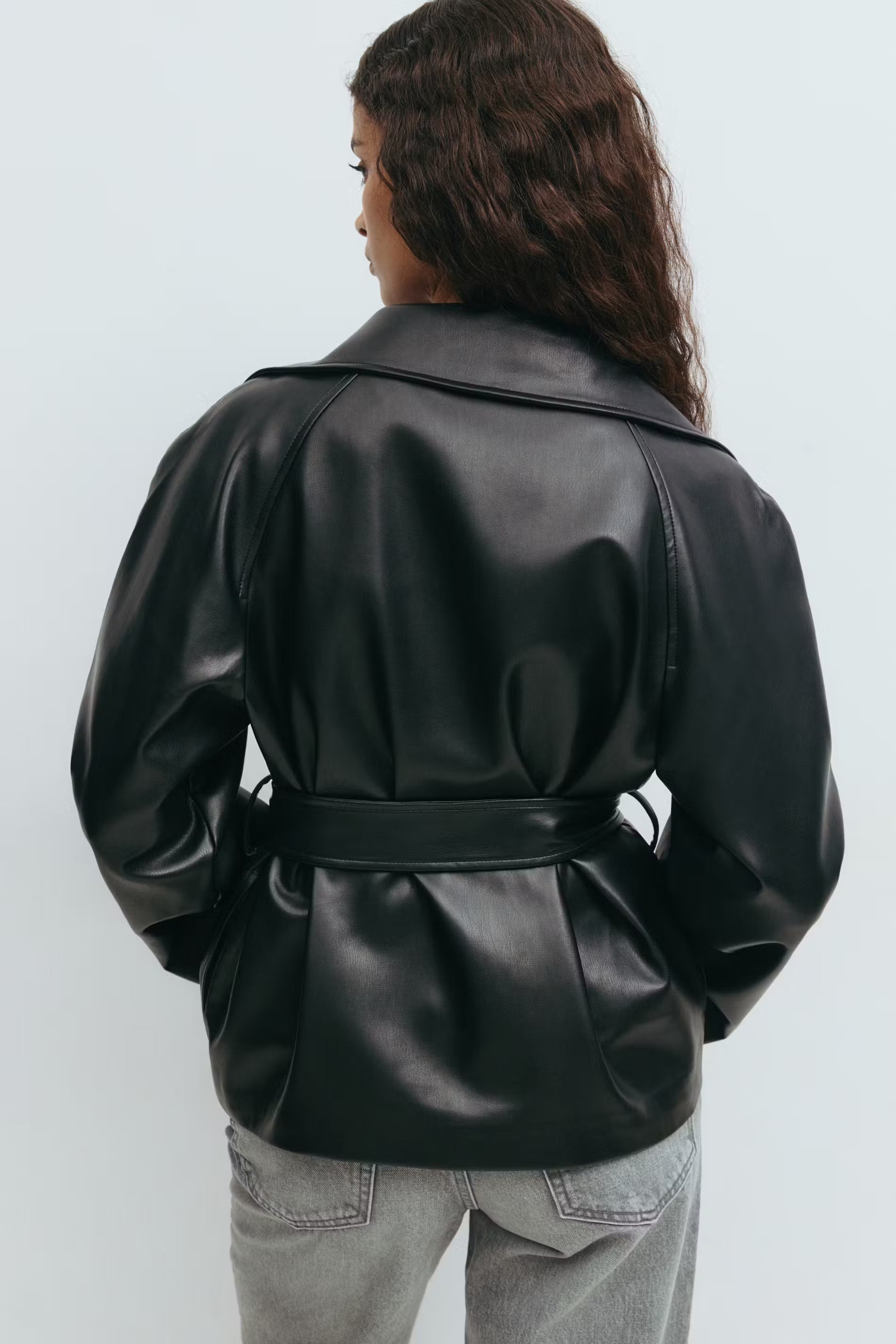 LYSETTE SHORT BELTED JACKET