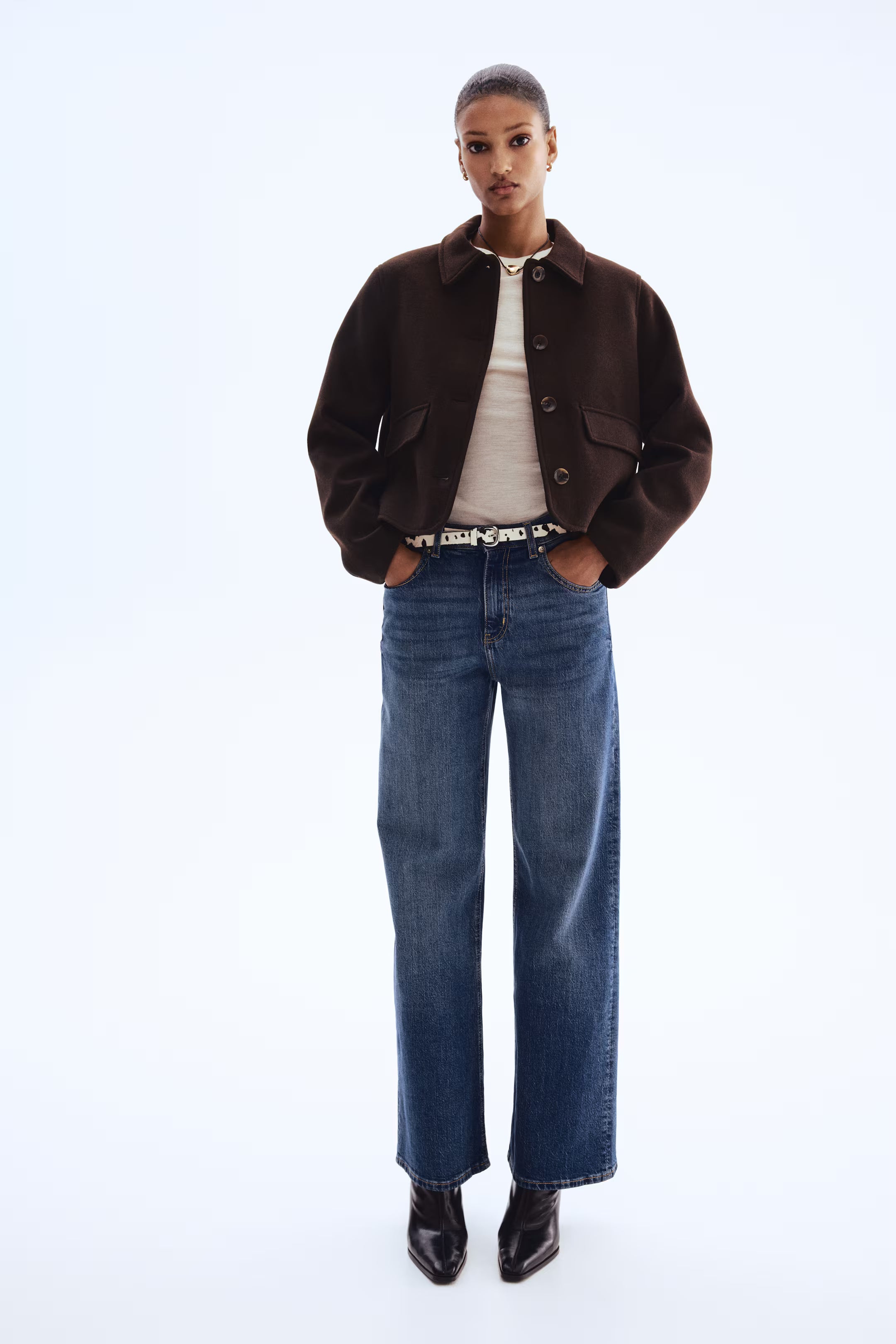 IRIS COLLAR JACKET