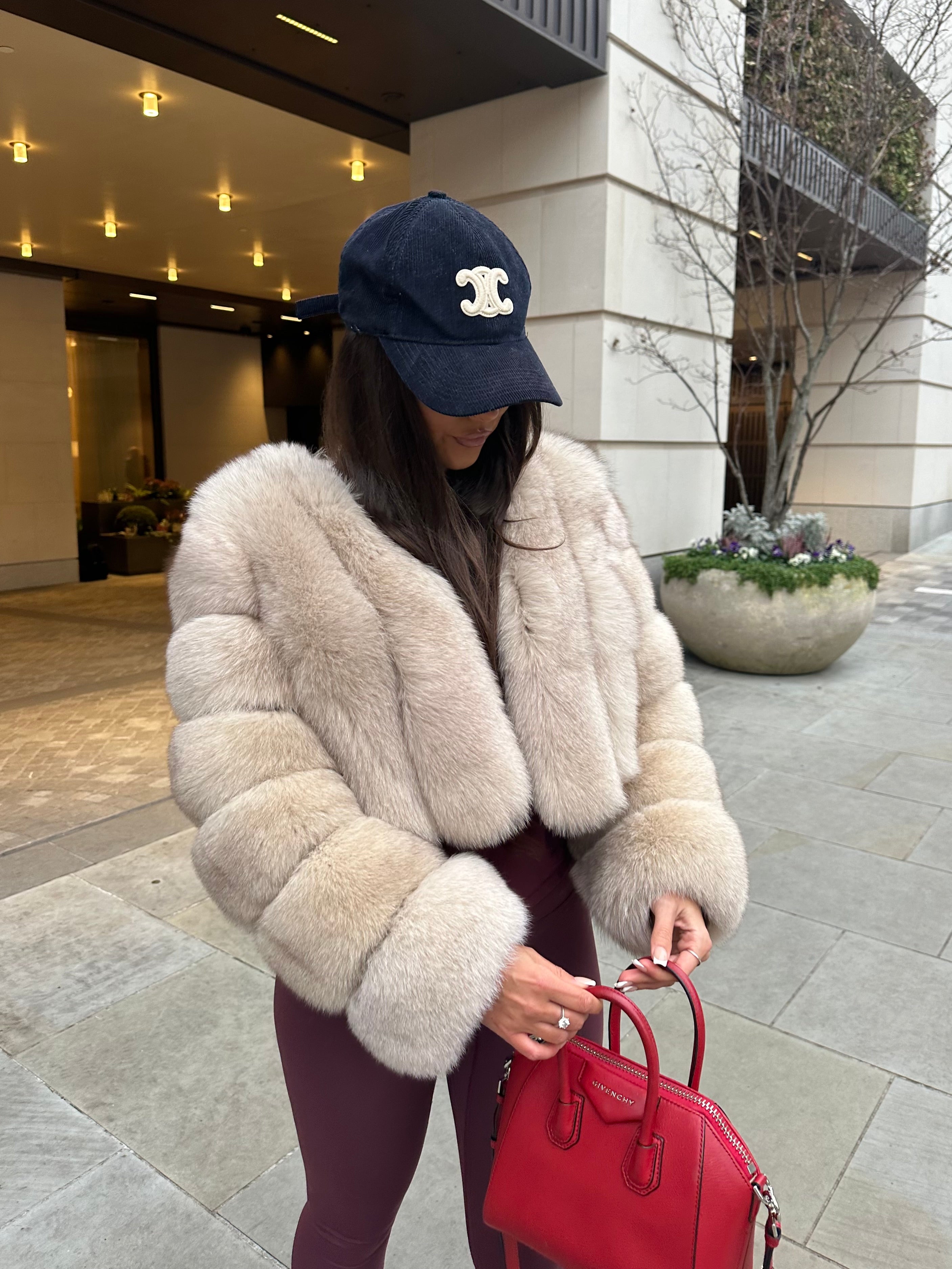 ELLERY FAUX FUR COAT