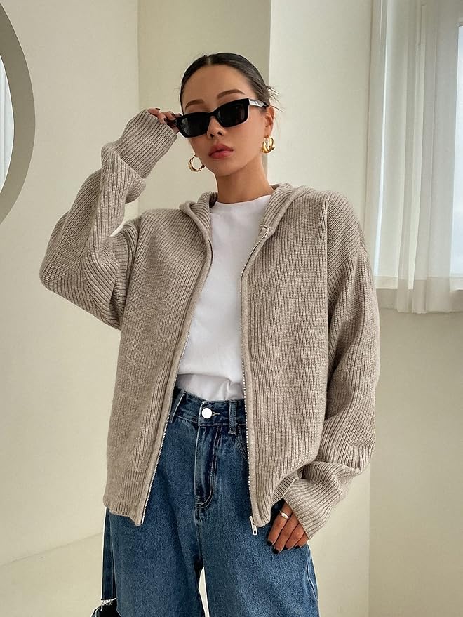LILY HOODED CARDIGAN