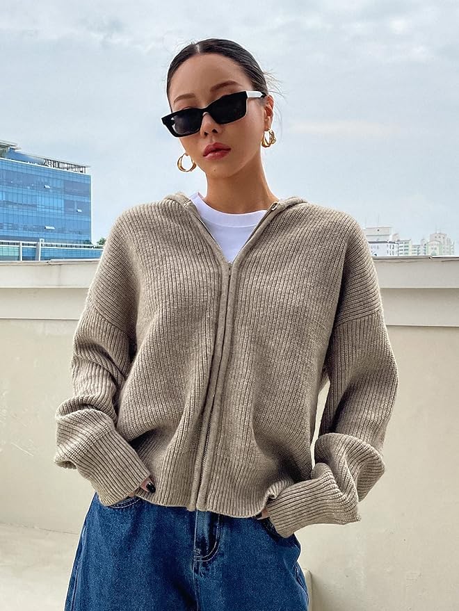 LILY HOODED CARDIGAN